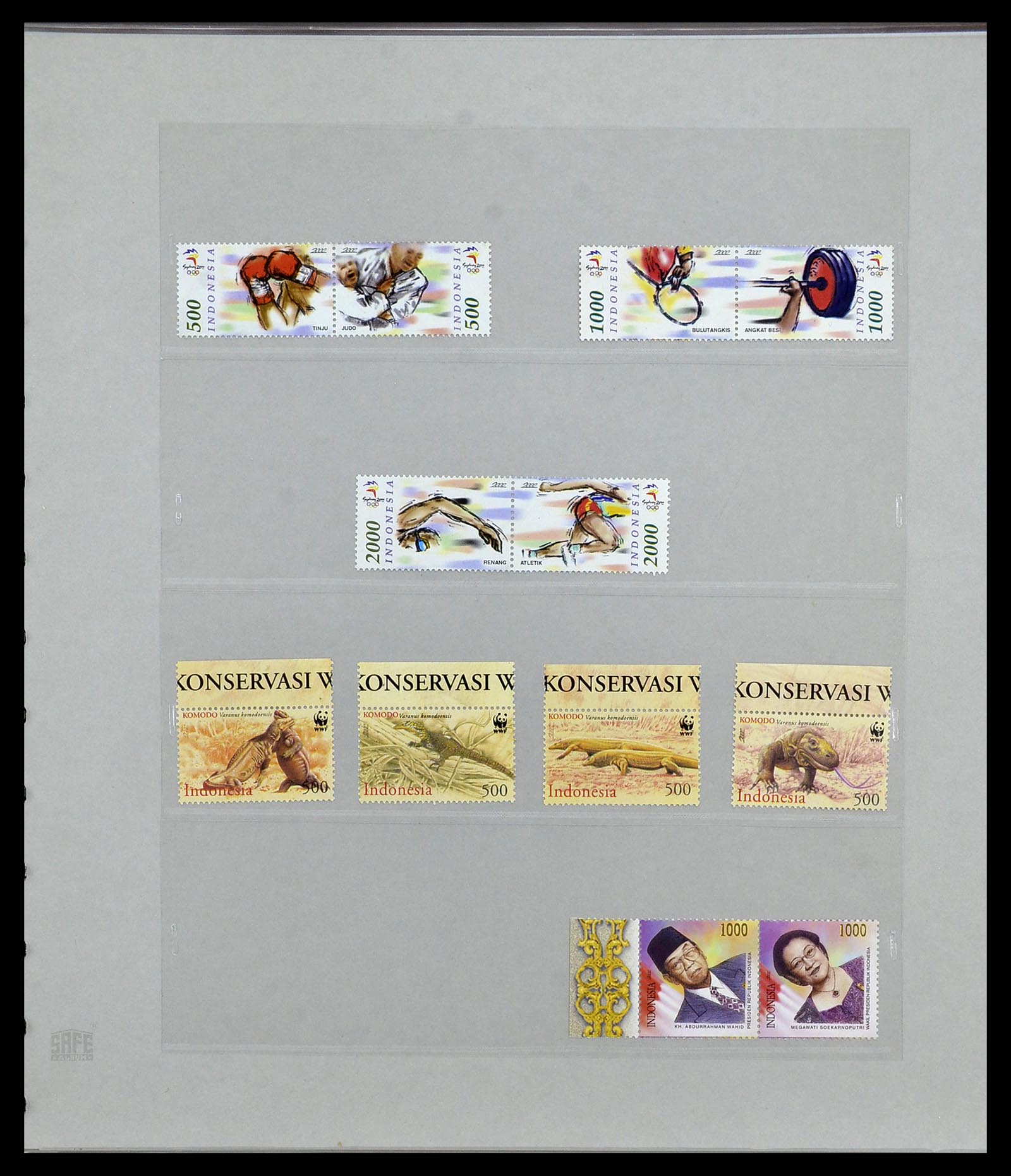 34538 146 - Postzegelverzameling 34538 Indonesië 1951-2005.