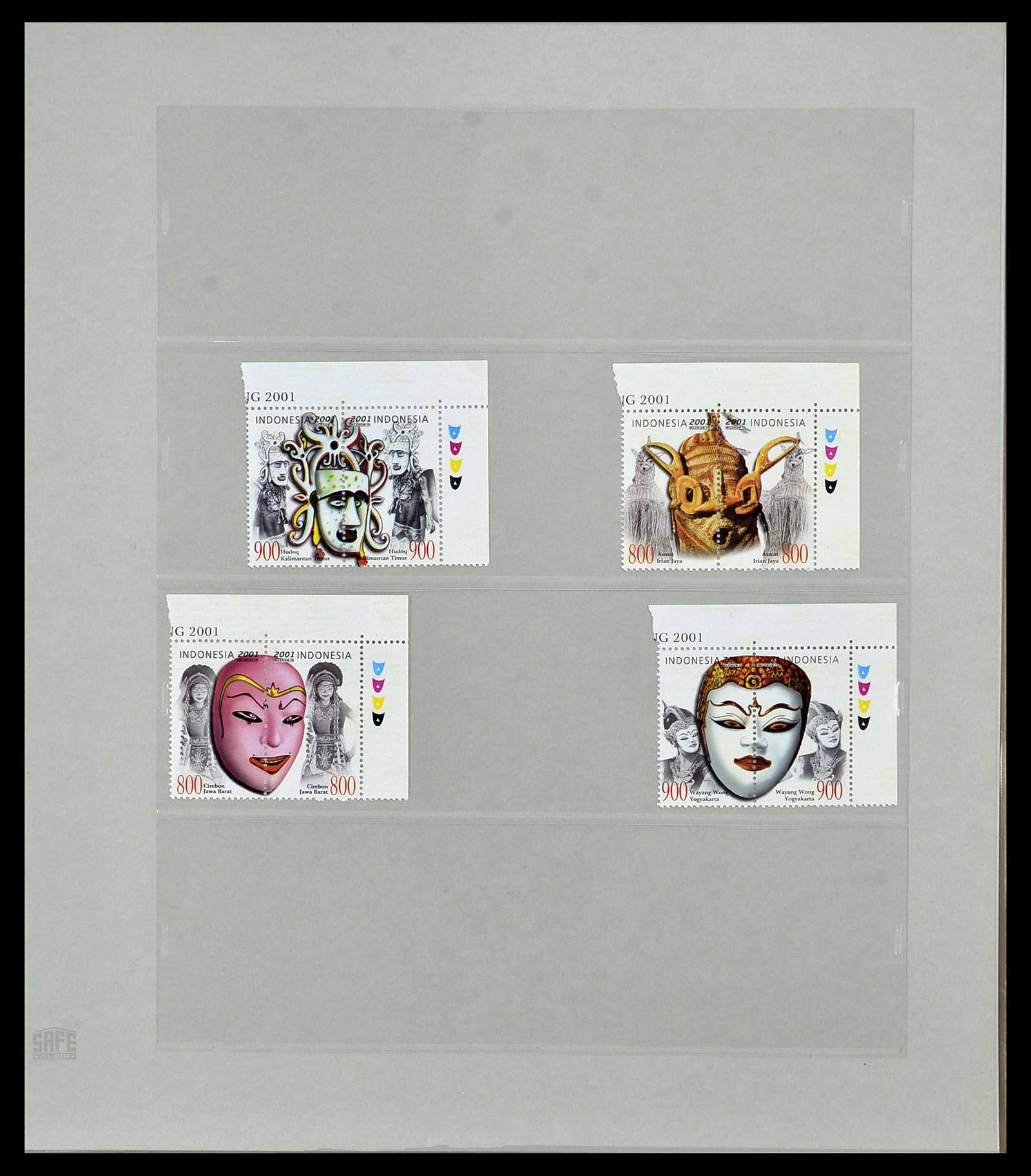 34538 152 - Postzegelverzameling 34538 Indonesië 1951-2005.