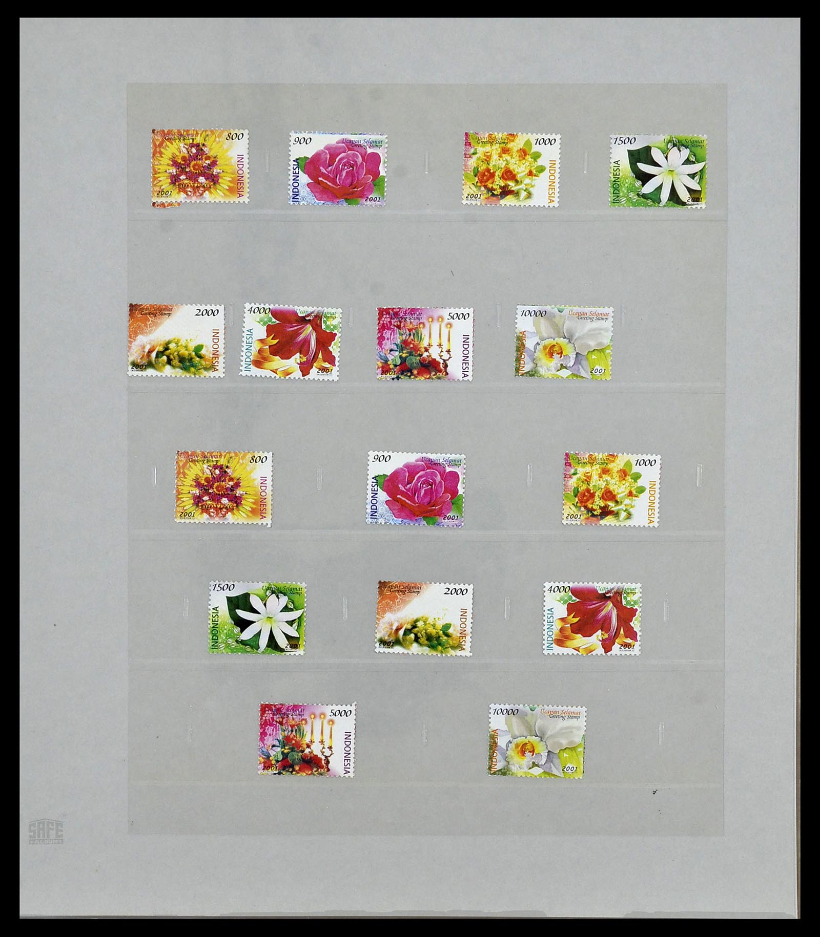 34538 153 - Postzegelverzameling 34538 Indonesië 1951-2005.