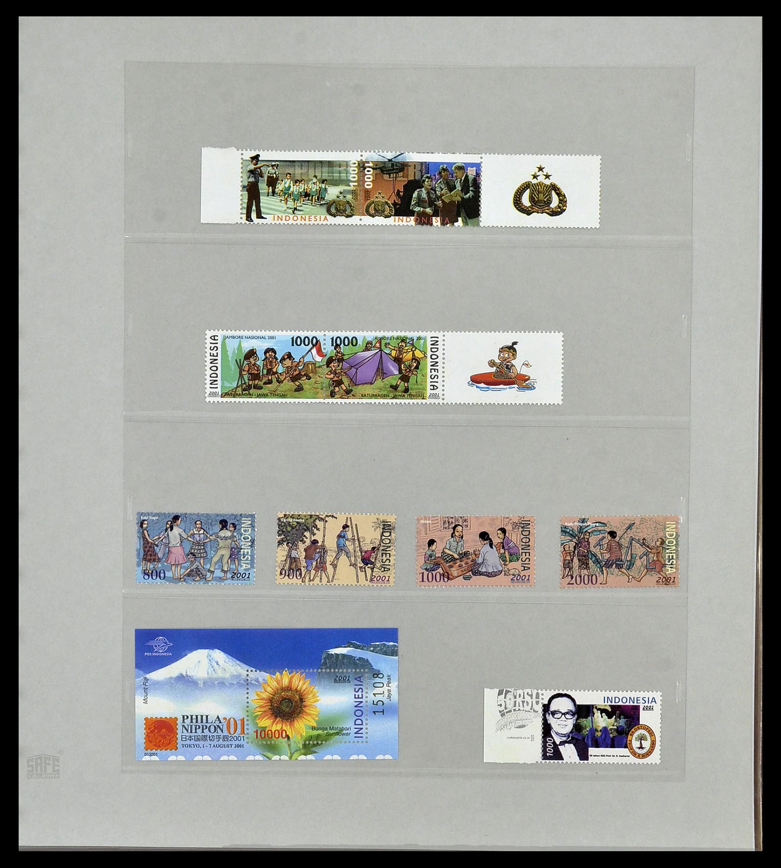 34538 158 - Postzegelverzameling 34538 Indonesië 1951-2005.