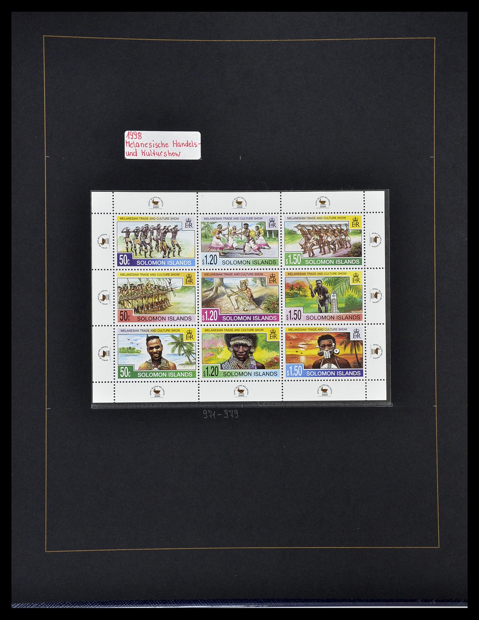 34560 264 - Postzegelverzameling 34560 Engelse gebieden in de stille Zuidzee 1840