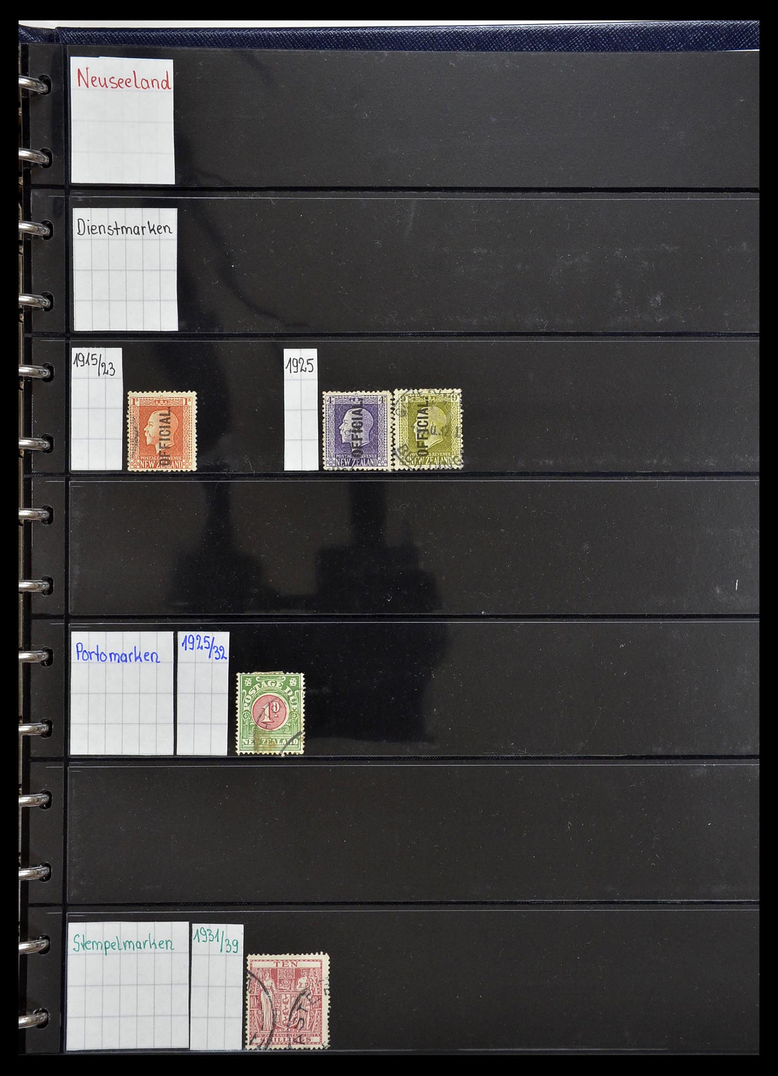34560 267 - Postzegelverzameling 34560 Engelse gebieden in de stille Zuidzee 1840