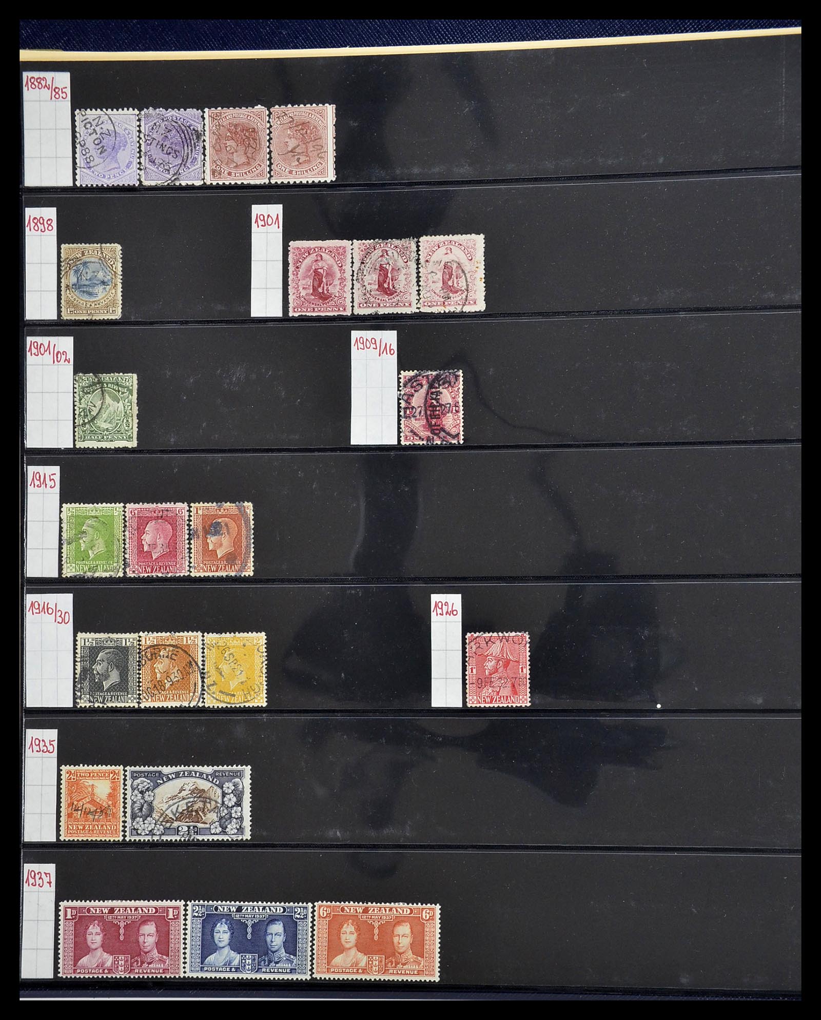 34560 268 - Postzegelverzameling 34560 Engelse gebieden in de stille Zuidzee 1840