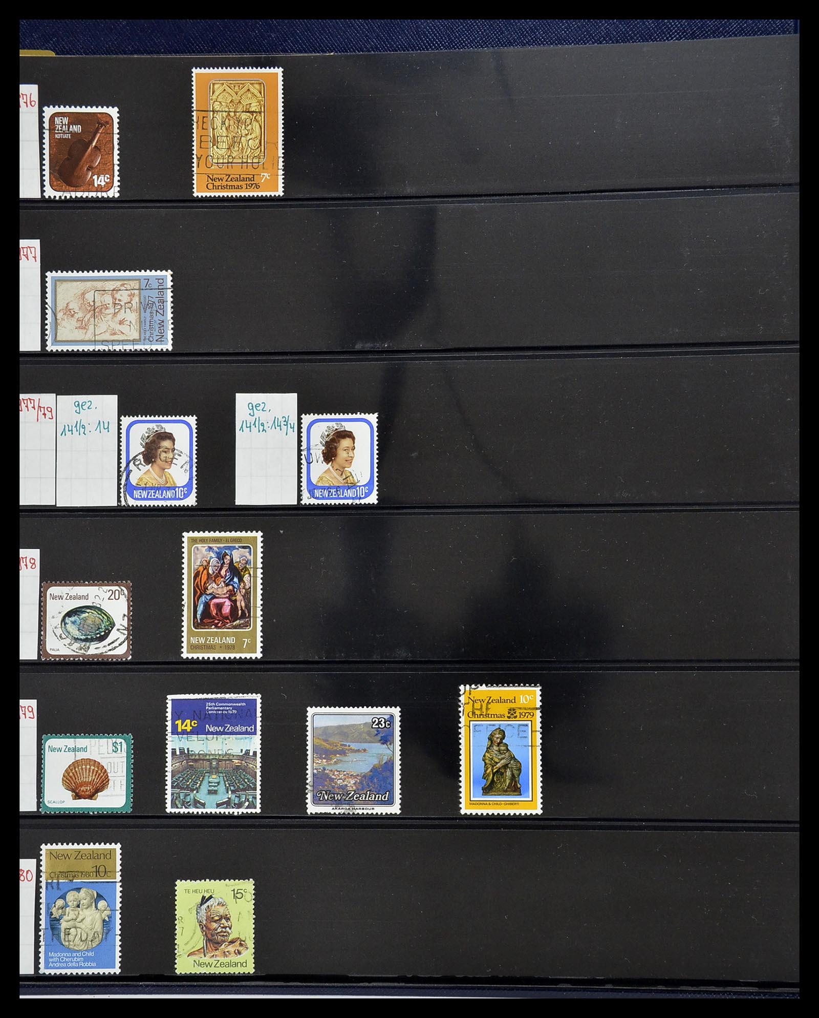 34560 272 - Postzegelverzameling 34560 Engelse gebieden in de stille Zuidzee 1840