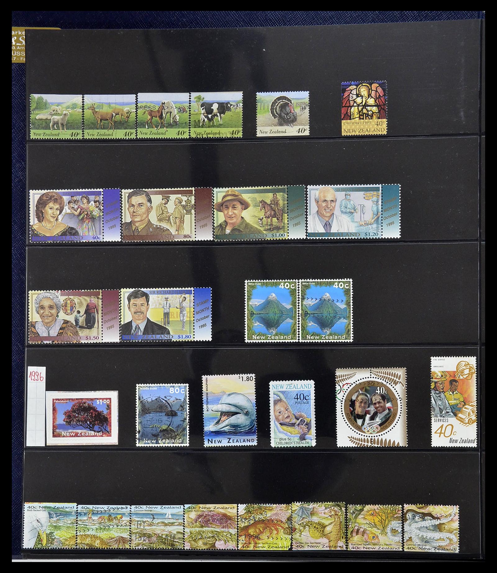 34560 278 - Postzegelverzameling 34560 Engelse gebieden in de stille Zuidzee 1840