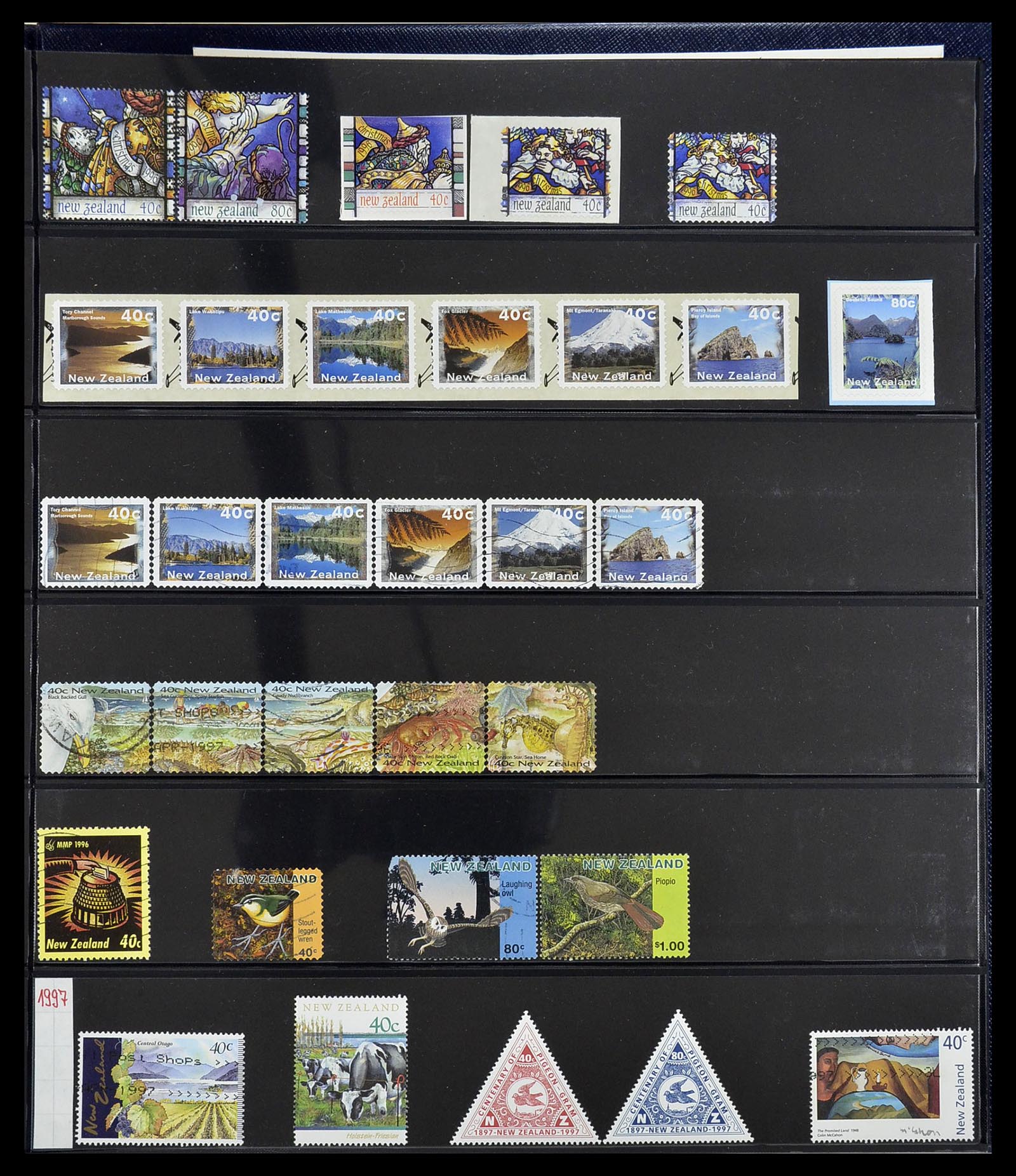 34560 279 - Postzegelverzameling 34560 Engelse gebieden in de stille Zuidzee 1840