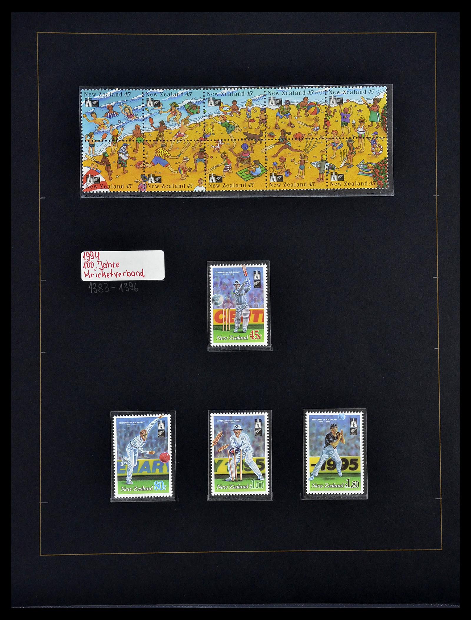 34560 289 - Postzegelverzameling 34560 Engelse gebieden in de stille Zuidzee 1840