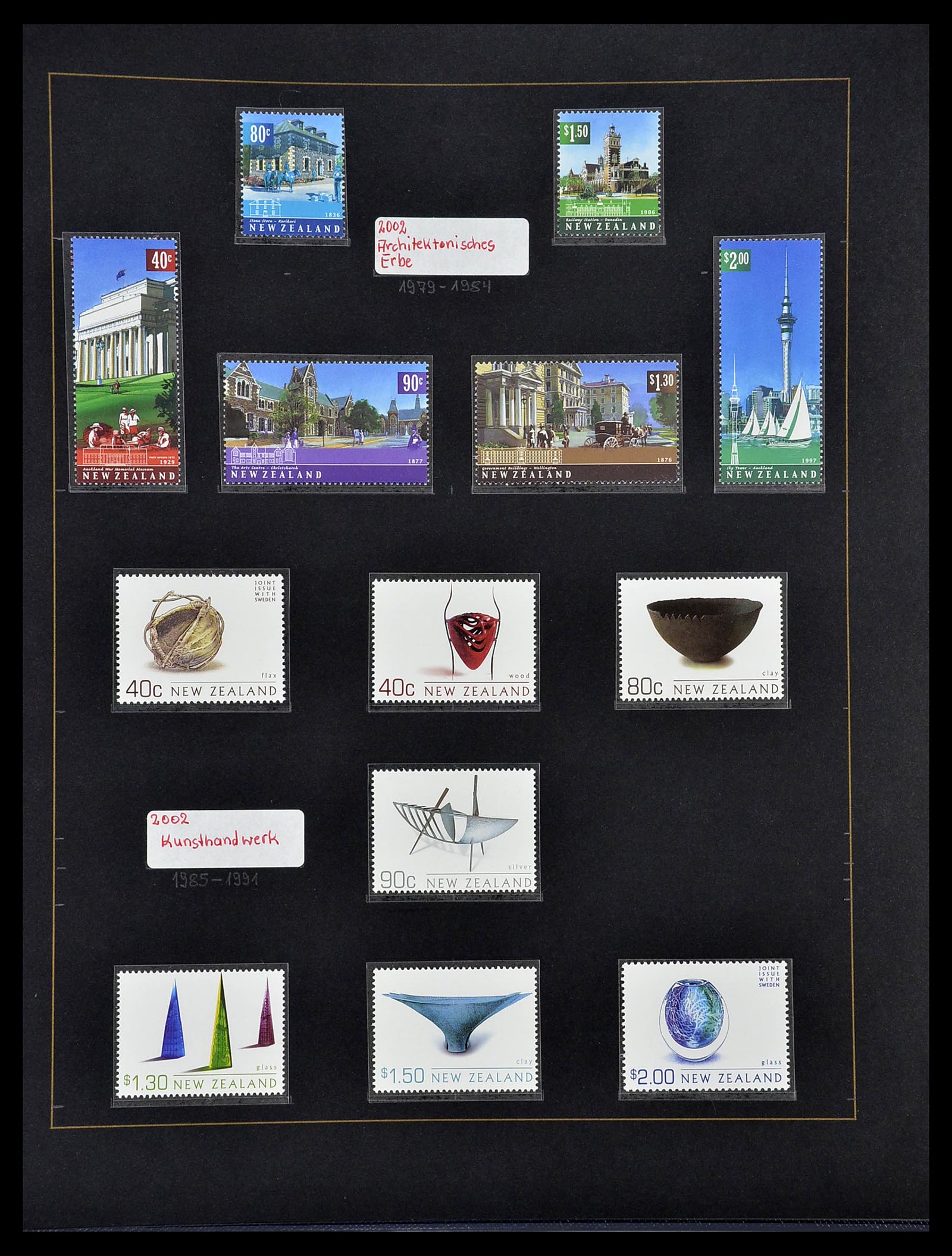 34560 305 - Postzegelverzameling 34560 Engelse gebieden in de stille Zuidzee 1840