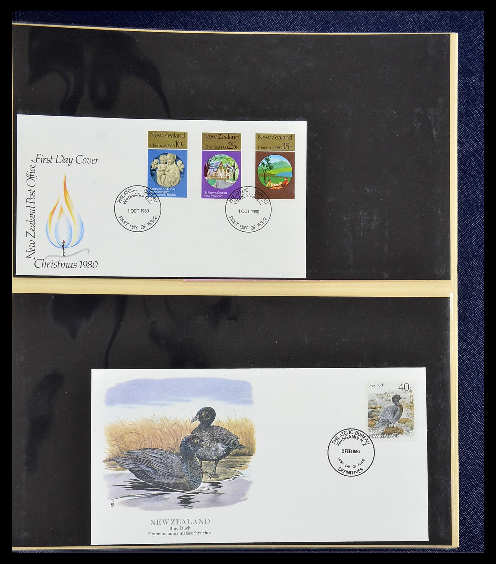 34560 308 - Postzegelverzameling 34560 Engelse gebieden in de stille Zuidzee 1840