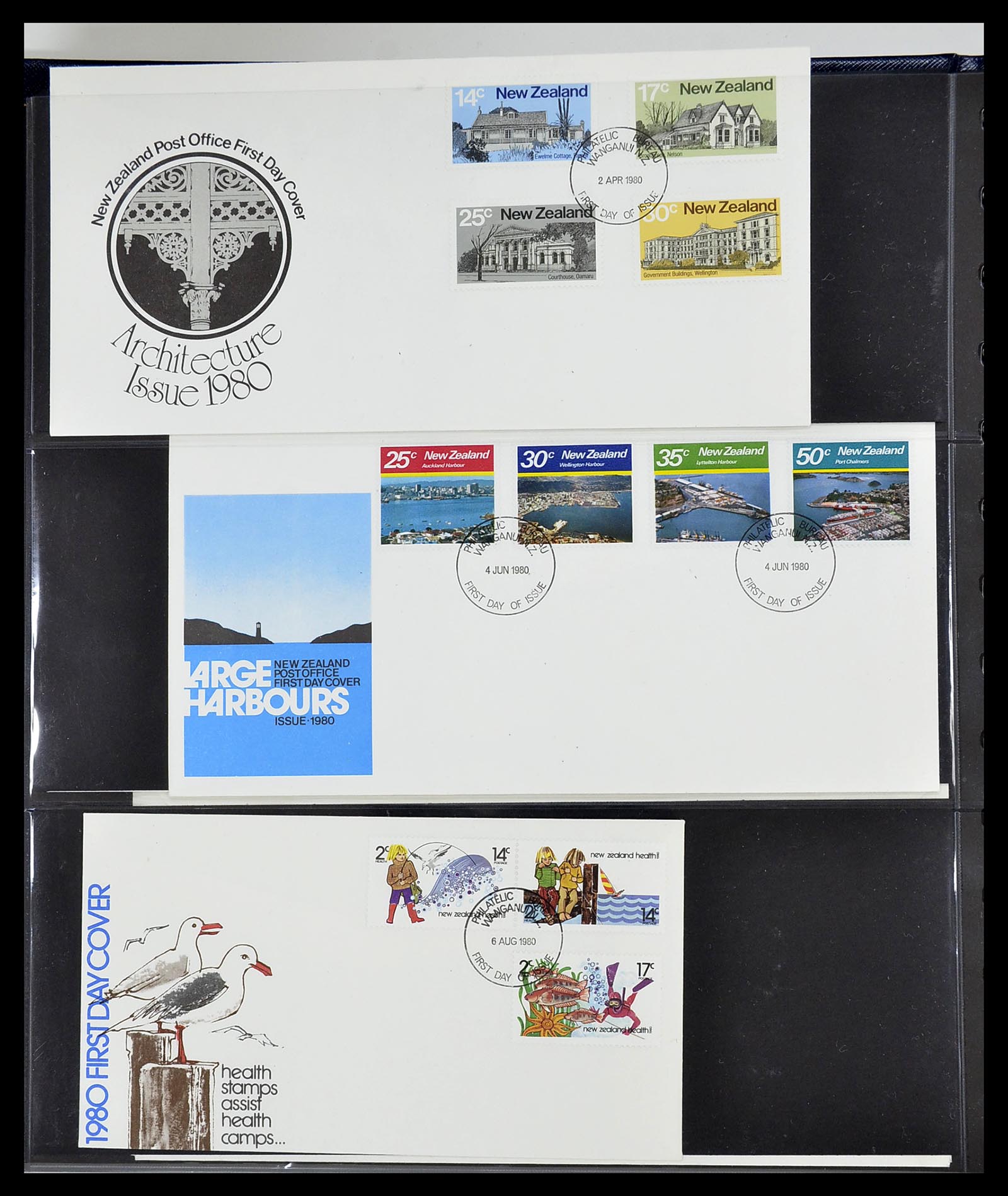 34560 309 - Postzegelverzameling 34560 Engelse gebieden in de stille Zuidzee 1840