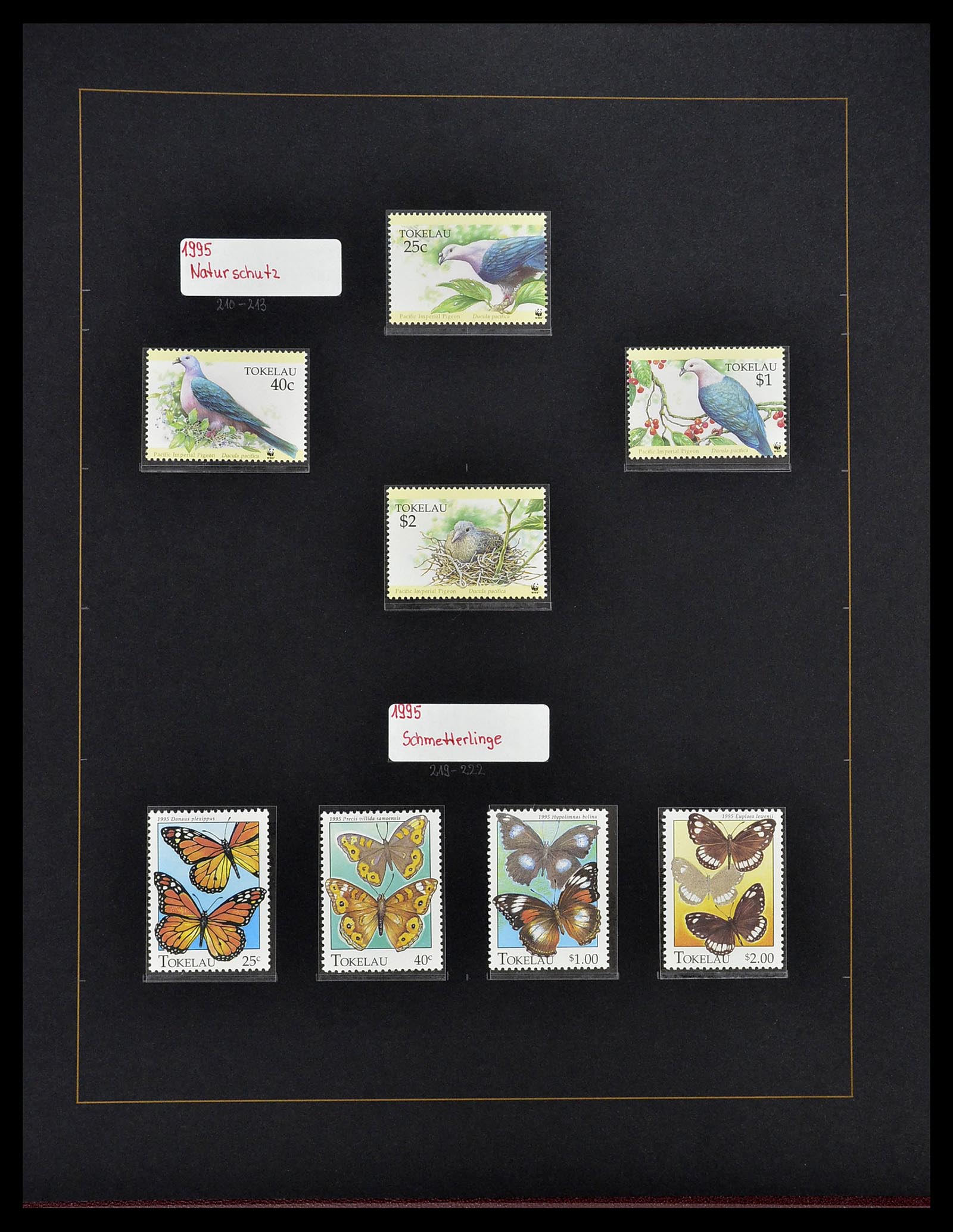 34560 321 - Postzegelverzameling 34560 Engelse gebieden in de stille Zuidzee 1840