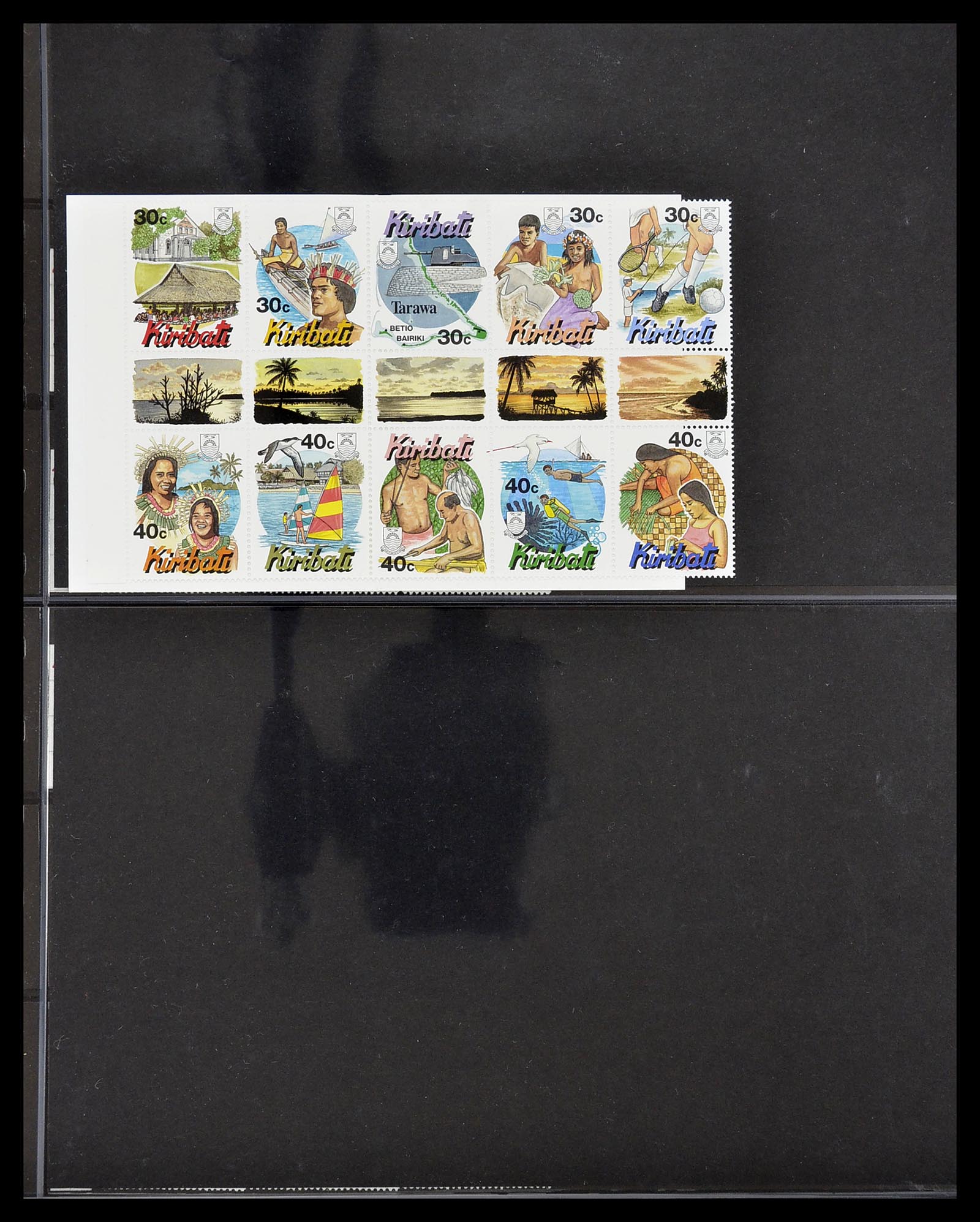 34560 360 - Postzegelverzameling 34560 Engelse gebieden in de stille Zuidzee 1840