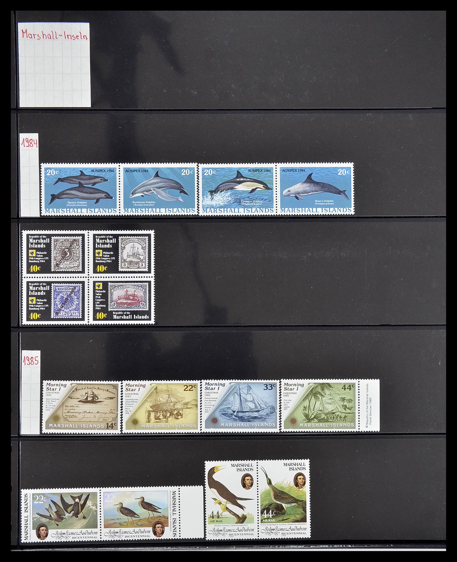 34560 368 - Postzegelverzameling 34560 Engelse gebieden in de stille Zuidzee 1840