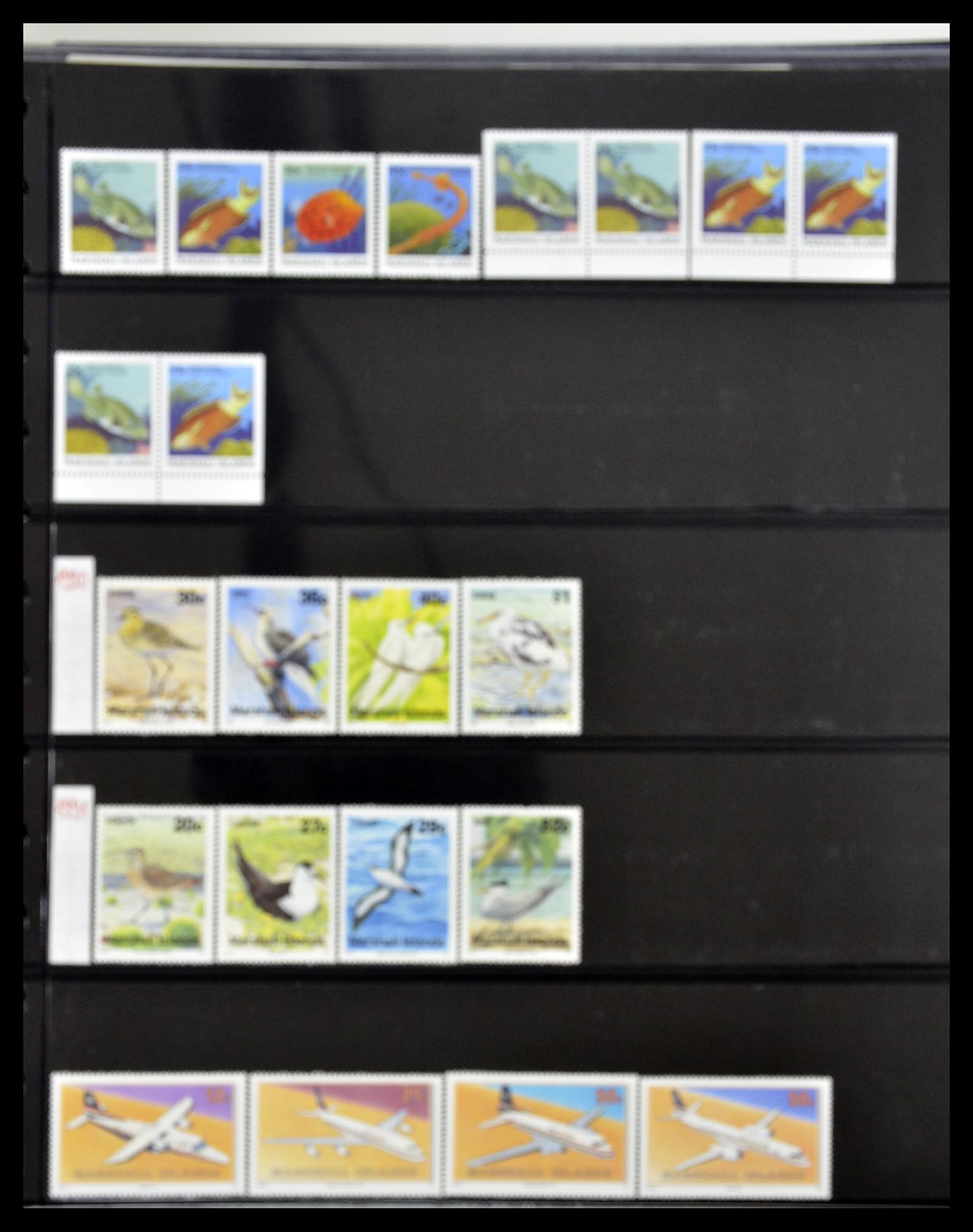 34560 371 - Postzegelverzameling 34560 Engelse gebieden in de stille Zuidzee 1840