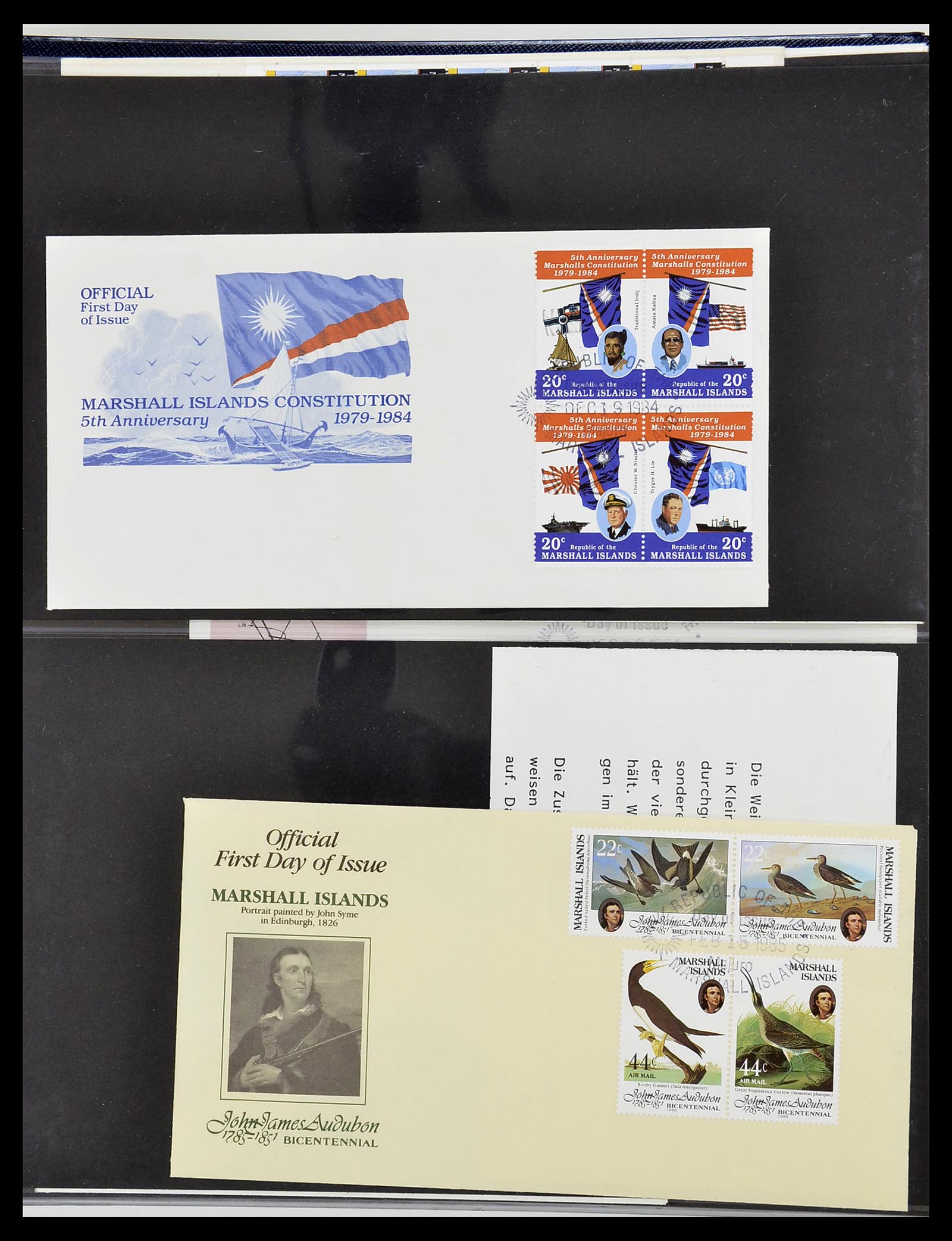 34560 387 - Postzegelverzameling 34560 Engelse gebieden in de stille Zuidzee 1840