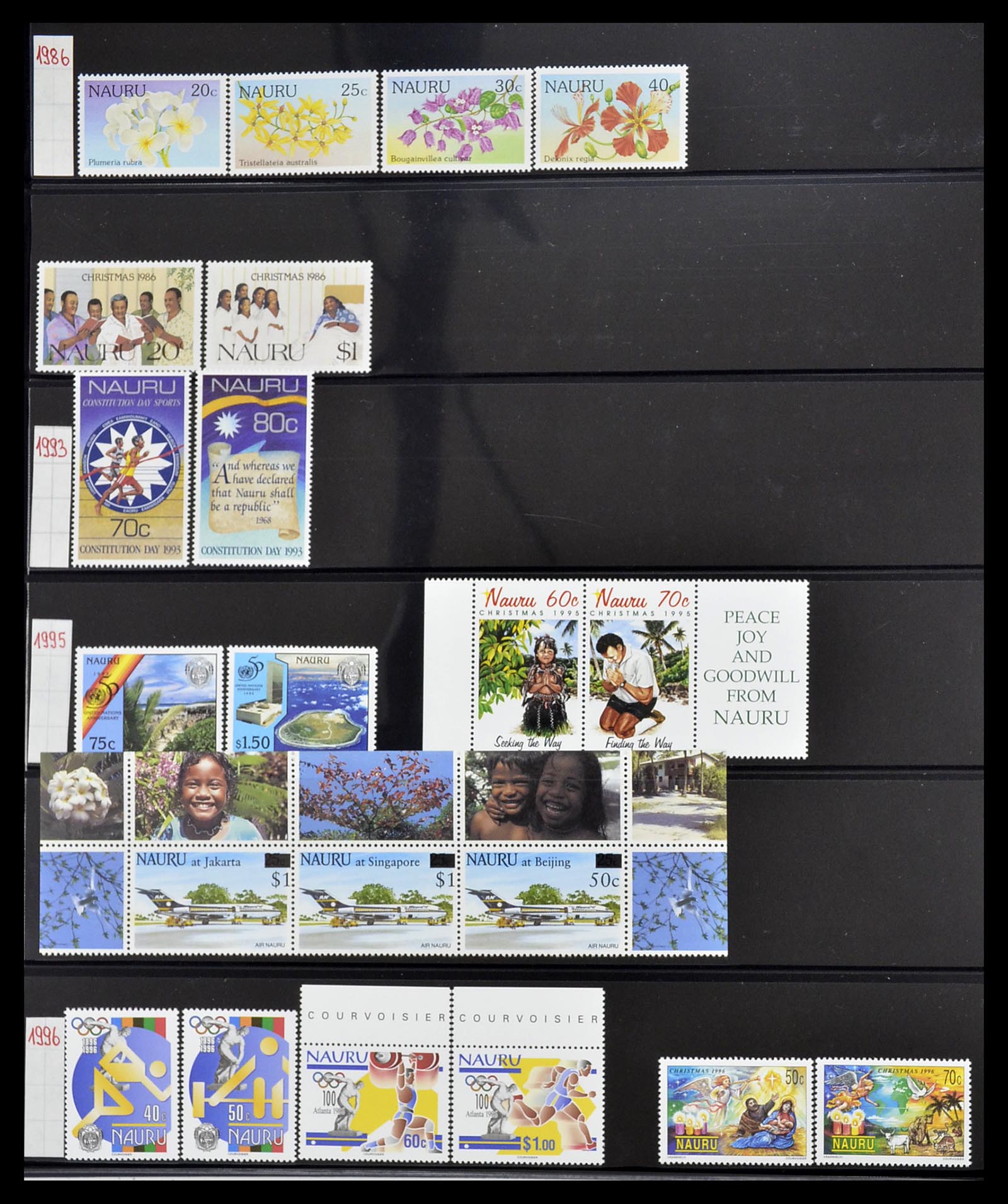34560 401 - Postzegelverzameling 34560 Engelse gebieden in de stille Zuidzee 1840