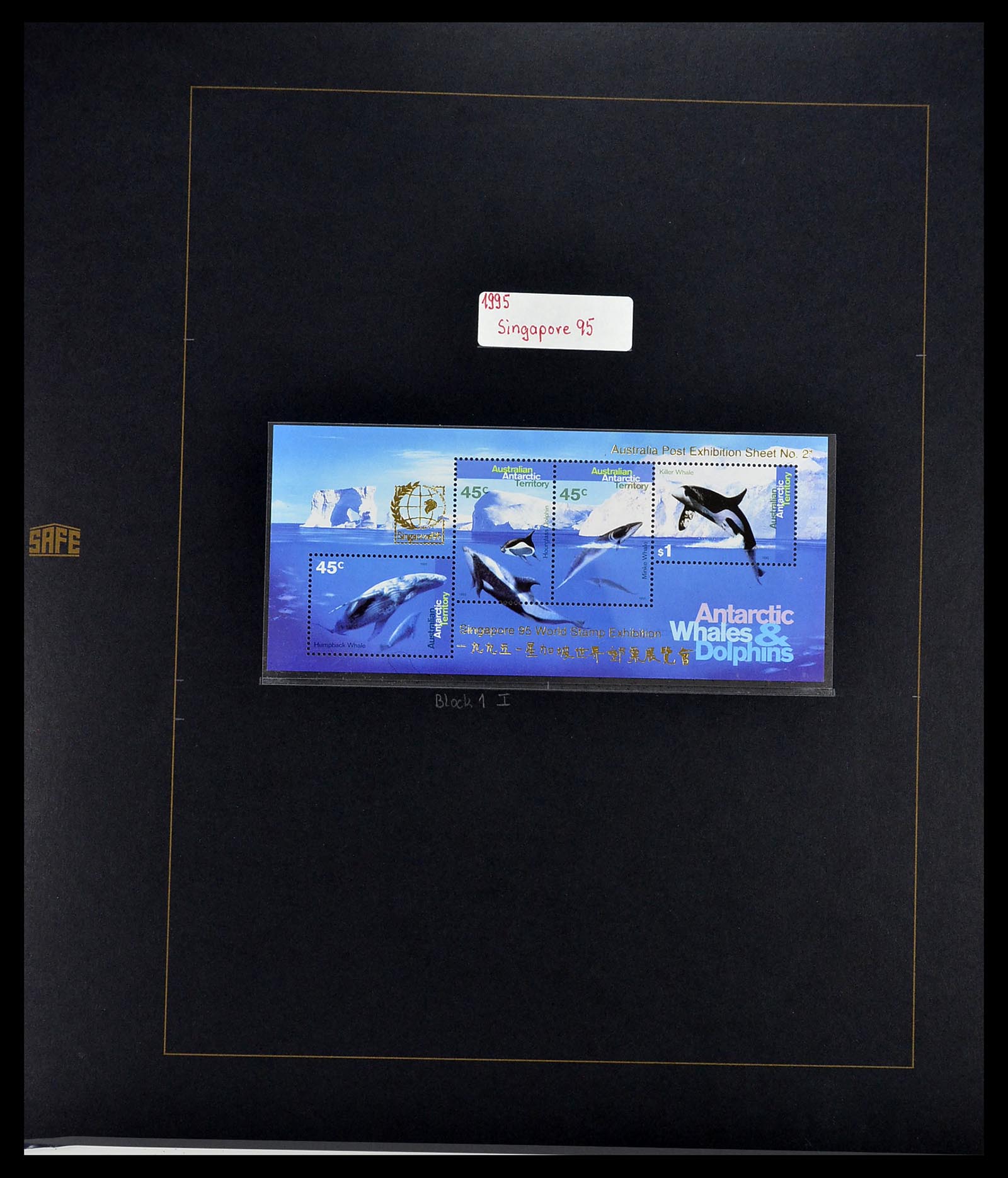 34560 415 - Postzegelverzameling 34560 Engelse gebieden in de stille Zuidzee 1840
