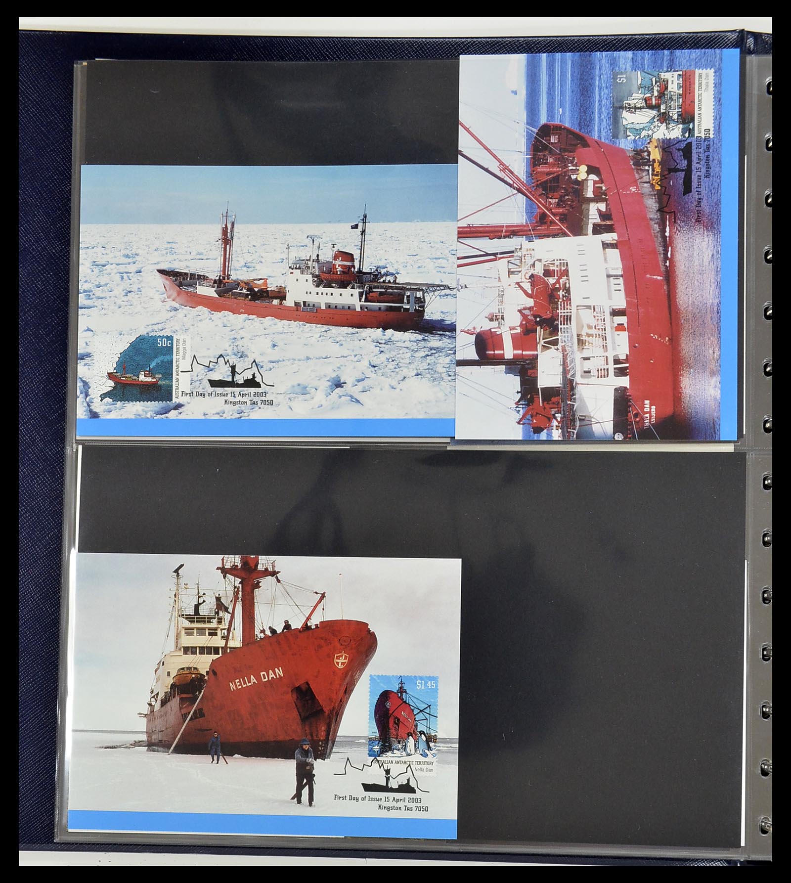 34560 424 - Postzegelverzameling 34560 Engelse gebieden in de stille Zuidzee 1840