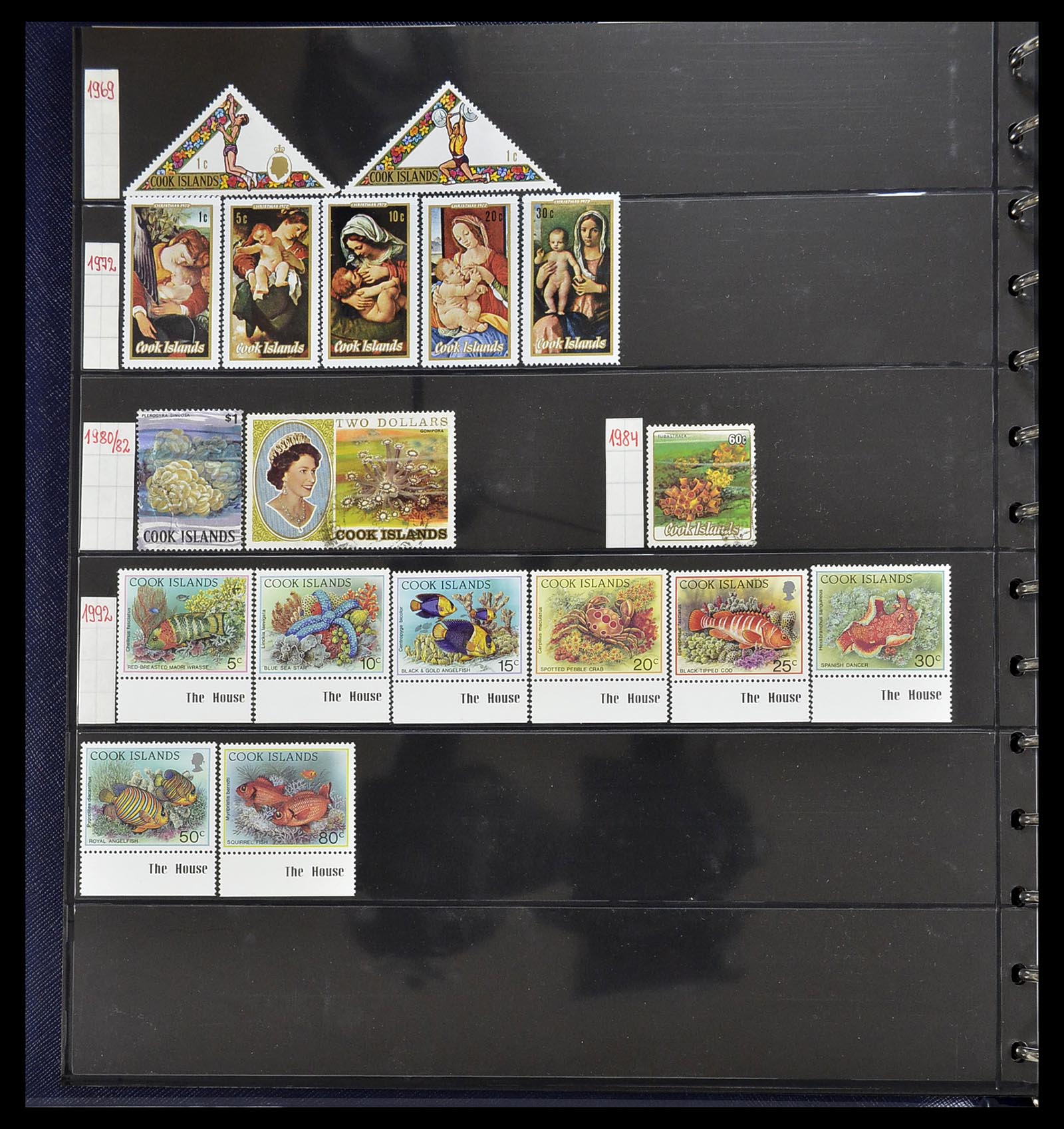 34560 430 - Postzegelverzameling 34560 Engelse gebieden in de stille Zuidzee 1840