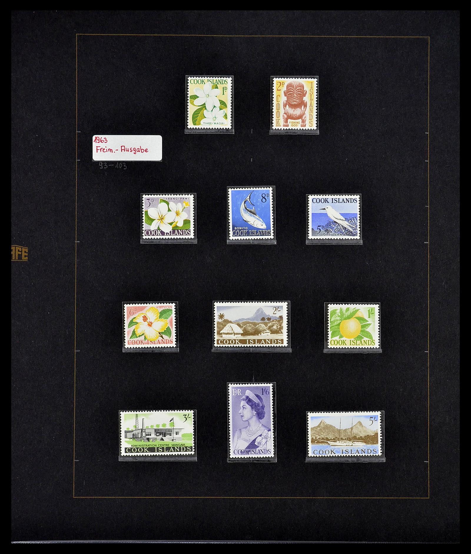 34560 431 - Postzegelverzameling 34560 Engelse gebieden in de stille Zuidzee 1840