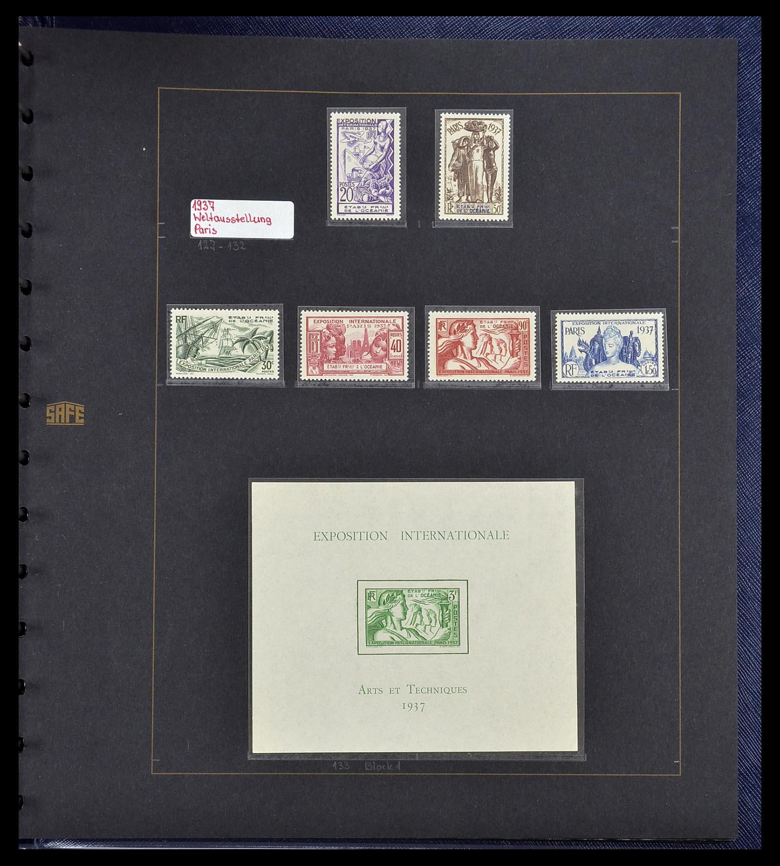 34560 468 - Postzegelverzameling 34560 Engelse gebieden in de stille Zuidzee 1840