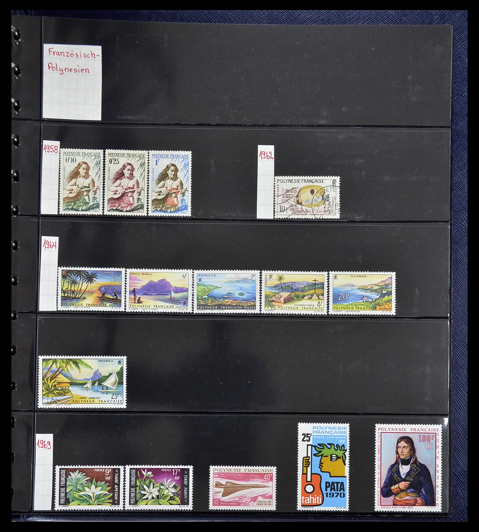 34560 469 - Postzegelverzameling 34560 Engelse gebieden in de stille Zuidzee 1840