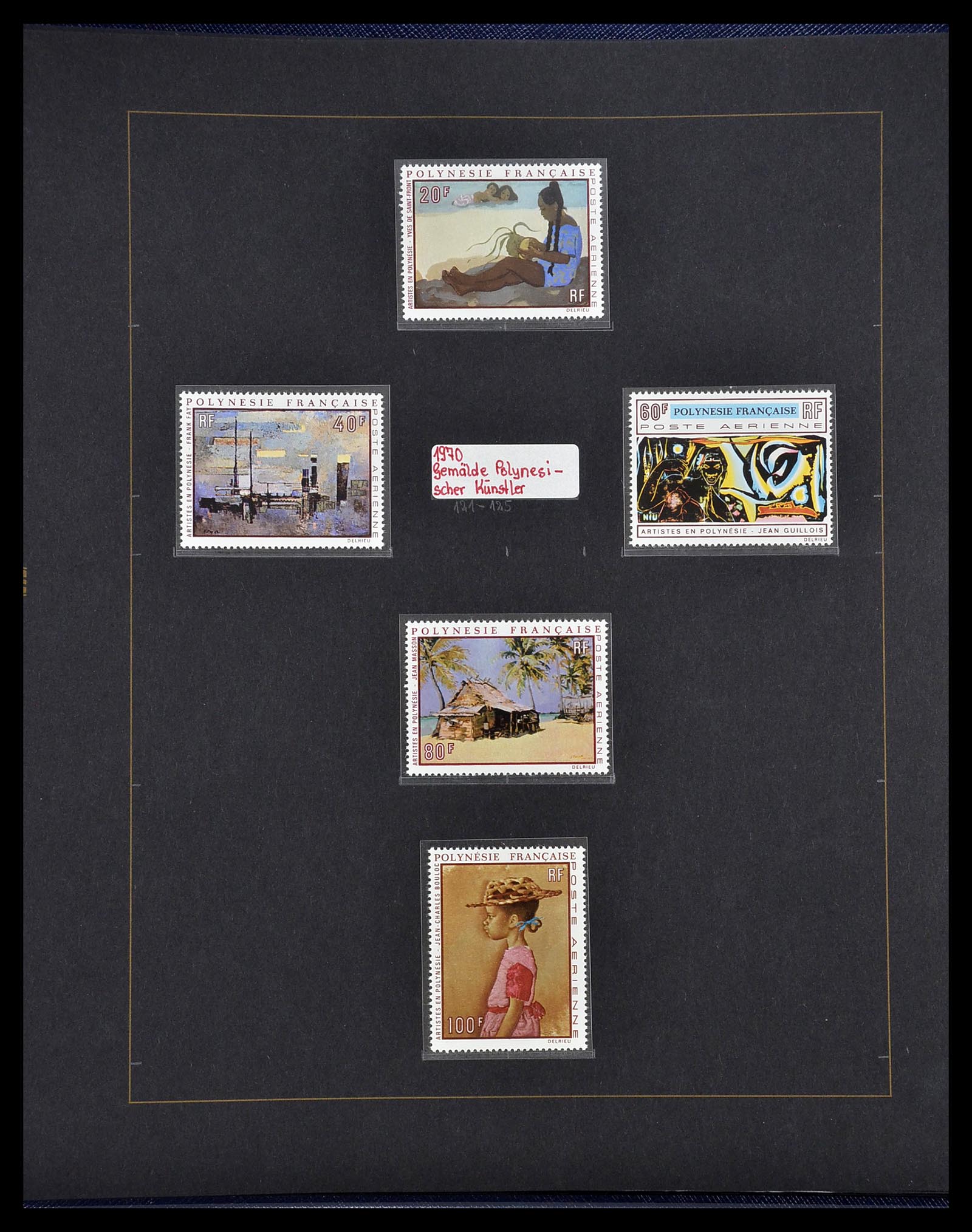 34560 475 - Postzegelverzameling 34560 Engelse gebieden in de stille Zuidzee 1840