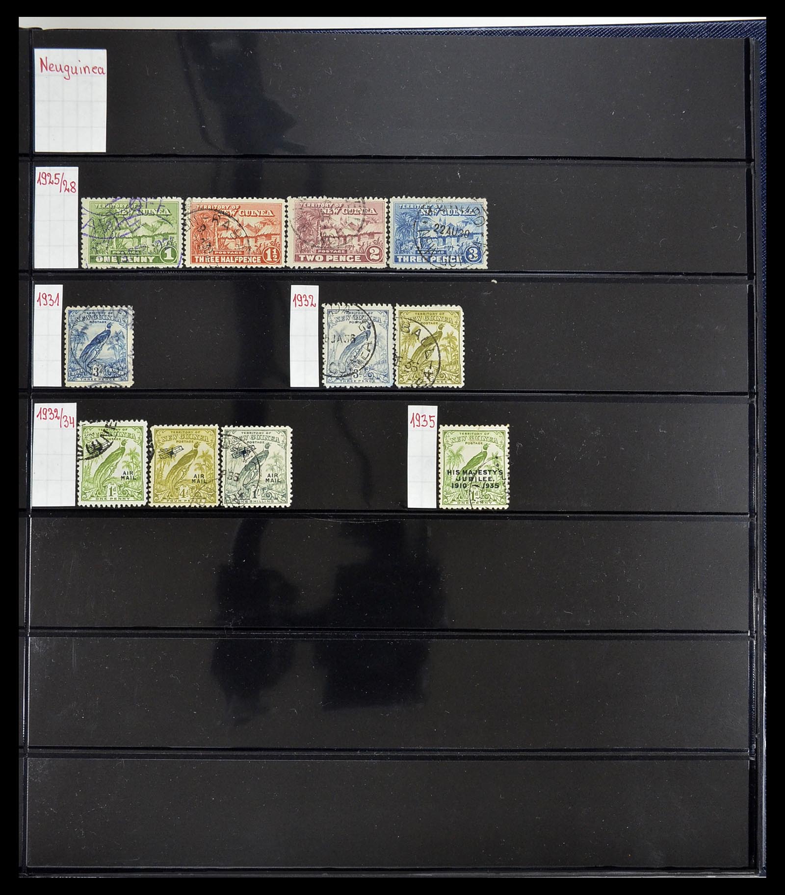 34560 486 - Postzegelverzameling 34560 Engelse gebieden in de stille Zuidzee 1840