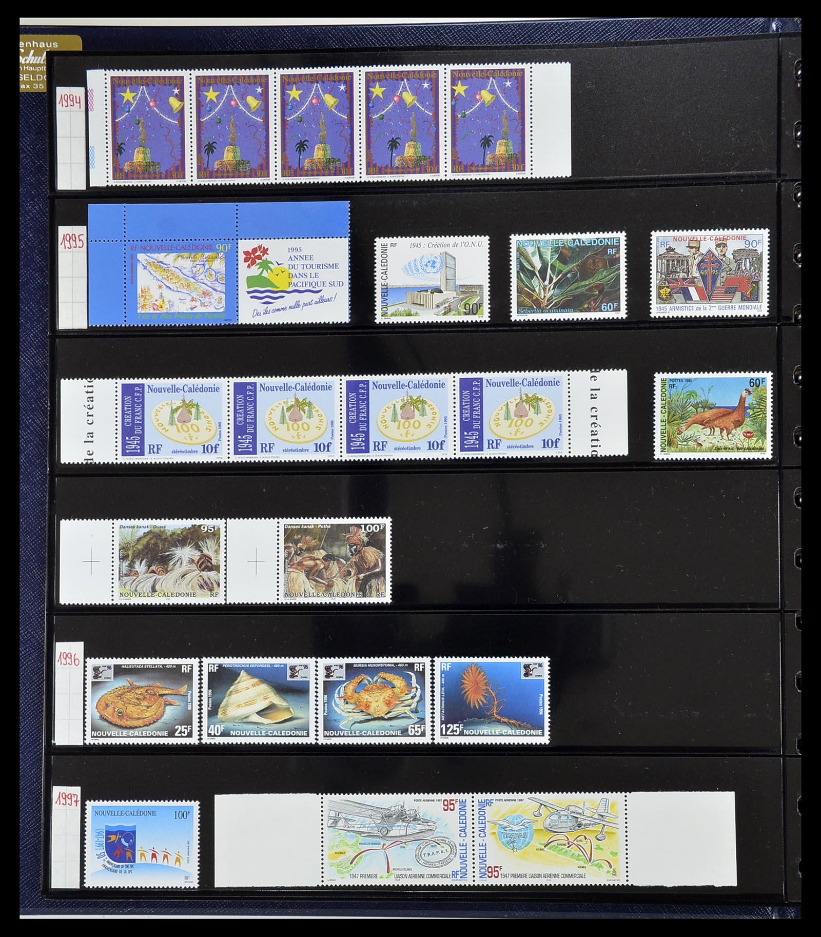 34560 489 - Postzegelverzameling 34560 Engelse gebieden in de stille Zuidzee 1840