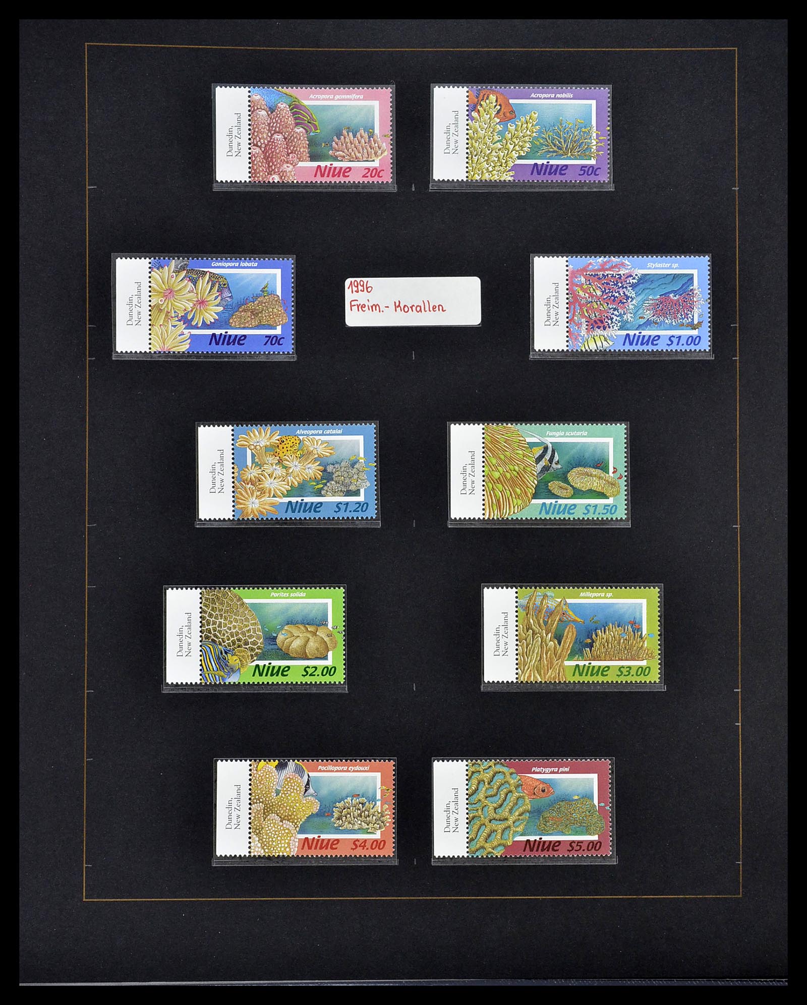 34560 510 - Postzegelverzameling 34560 Engelse gebieden in de stille Zuidzee 1840