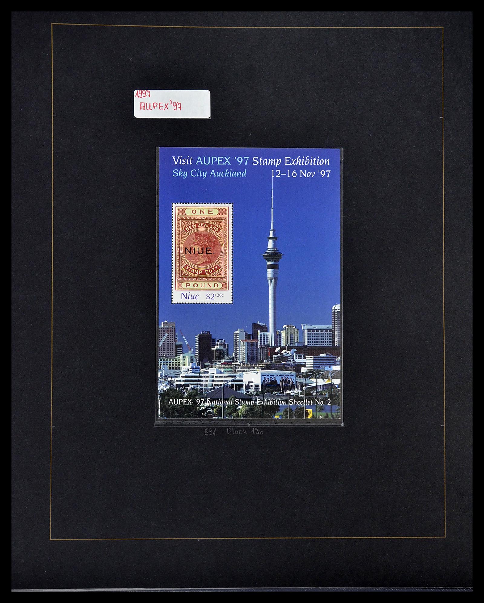 34560 511 - Postzegelverzameling 34560 Engelse gebieden in de stille Zuidzee 1840