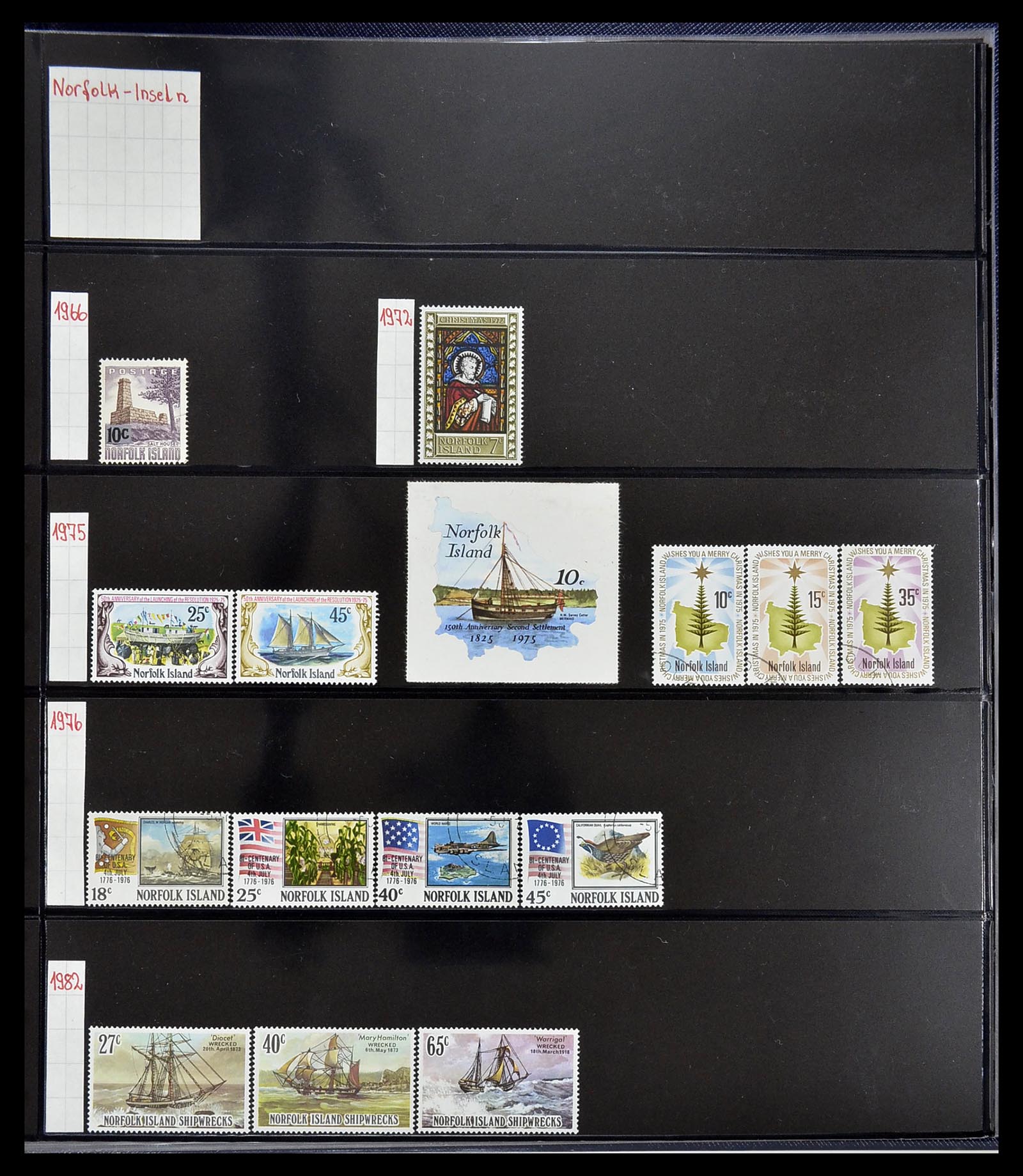 34560 512 - Postzegelverzameling 34560 Engelse gebieden in de stille Zuidzee 1840