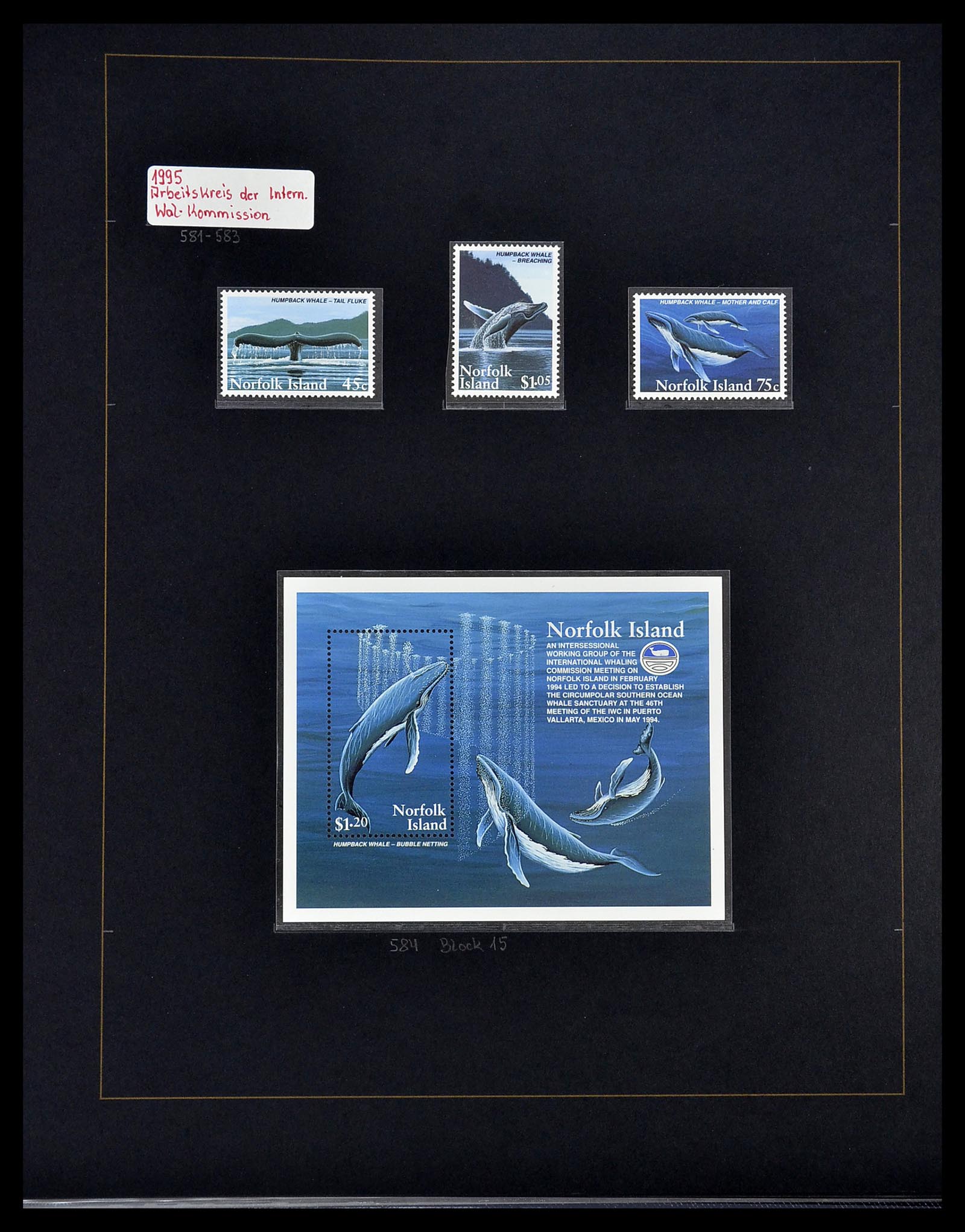 34560 516 - Postzegelverzameling 34560 Engelse gebieden in de stille Zuidzee 1840