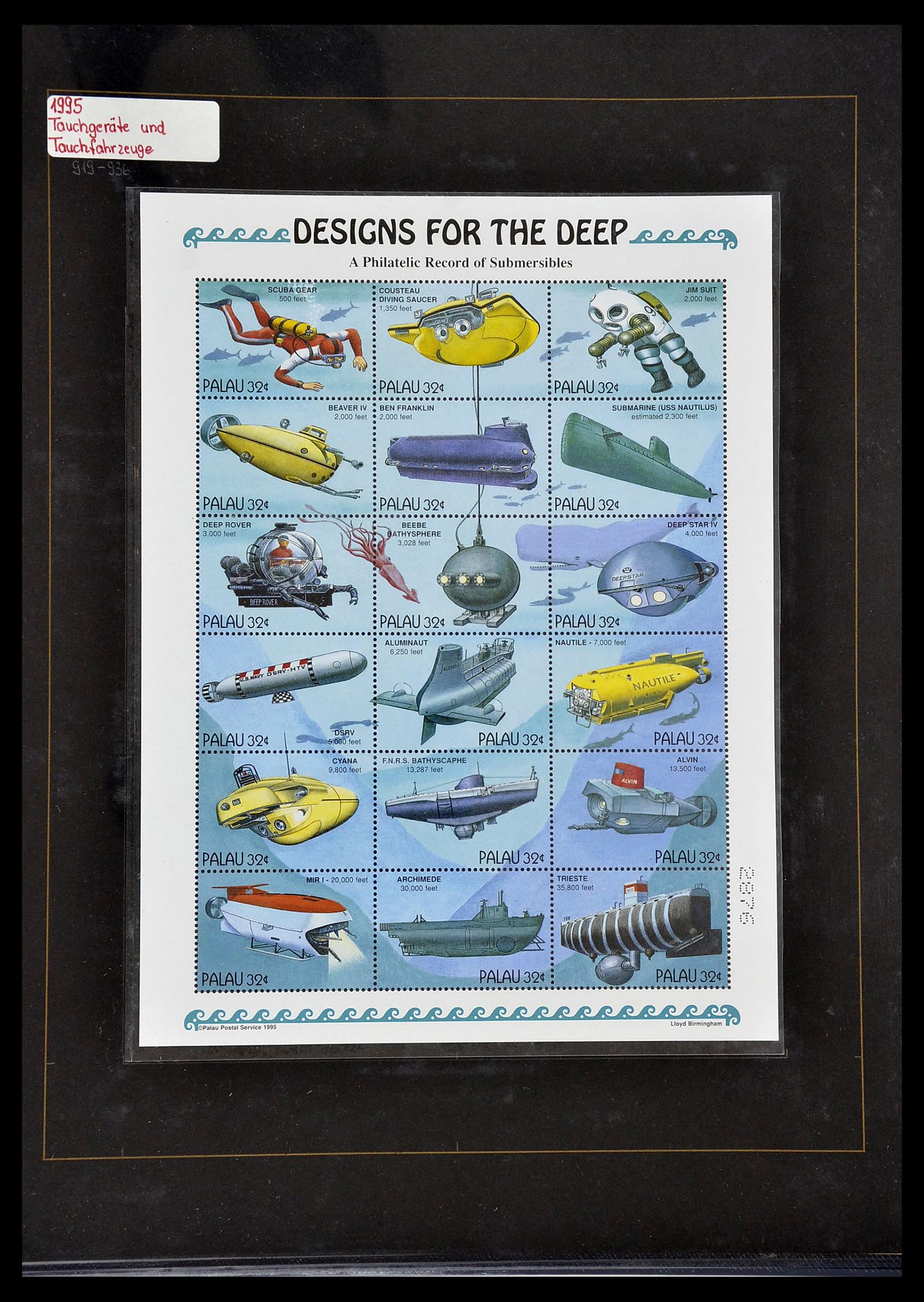 34560 530 - Postzegelverzameling 34560 Engelse gebieden in de stille Zuidzee 1840
