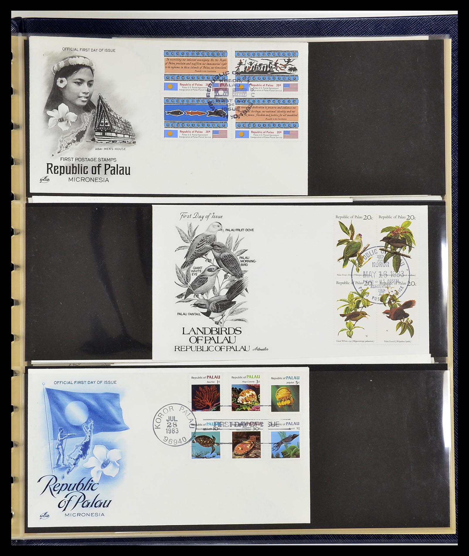 34560 531 - Postzegelverzameling 34560 Engelse gebieden in de stille Zuidzee 1840
