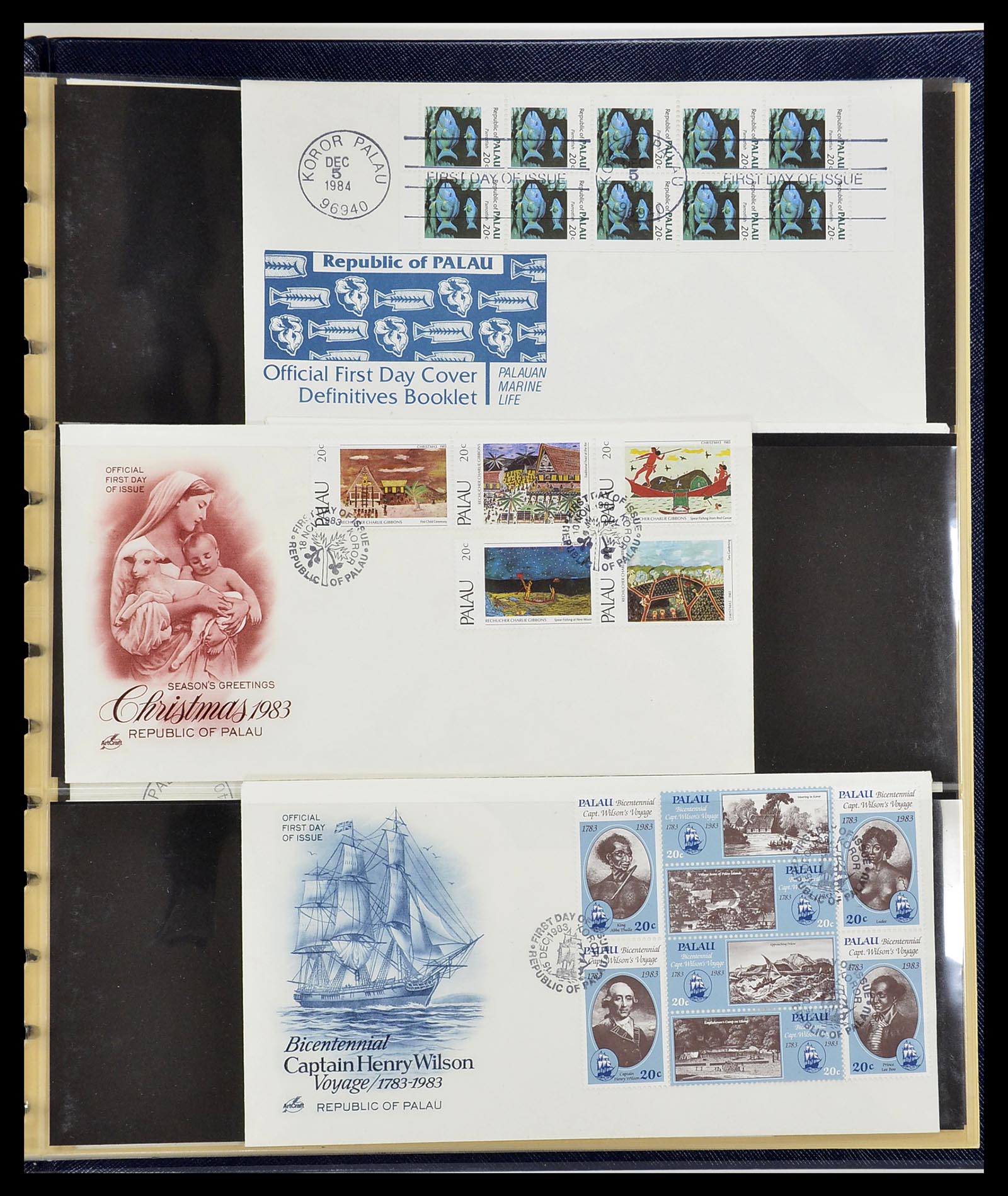 34560 532 - Postzegelverzameling 34560 Engelse gebieden in de stille Zuidzee 1840