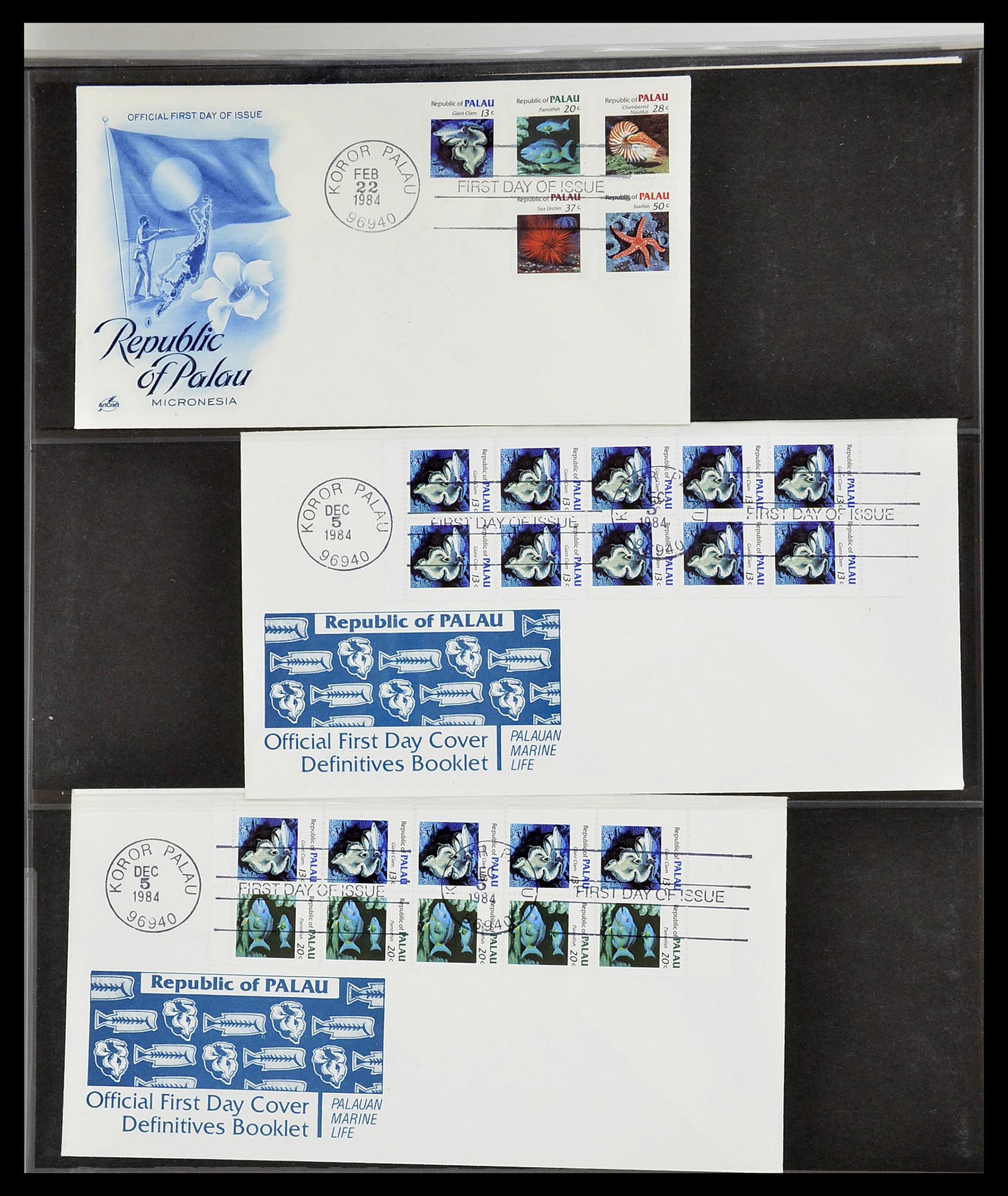 34560 533 - Postzegelverzameling 34560 Engelse gebieden in de stille Zuidzee 1840
