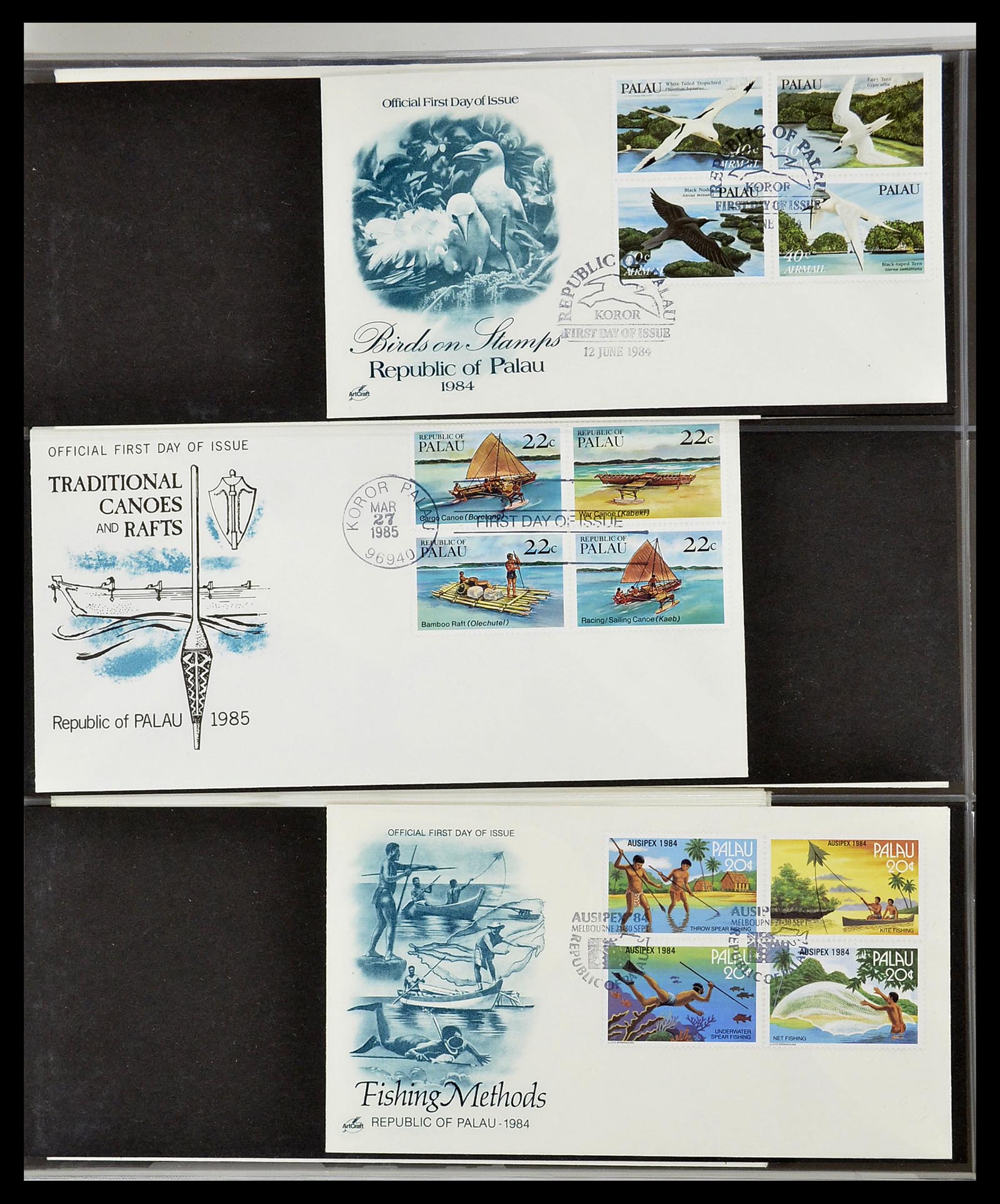 34560 534 - Postzegelverzameling 34560 Engelse gebieden in de stille Zuidzee 1840