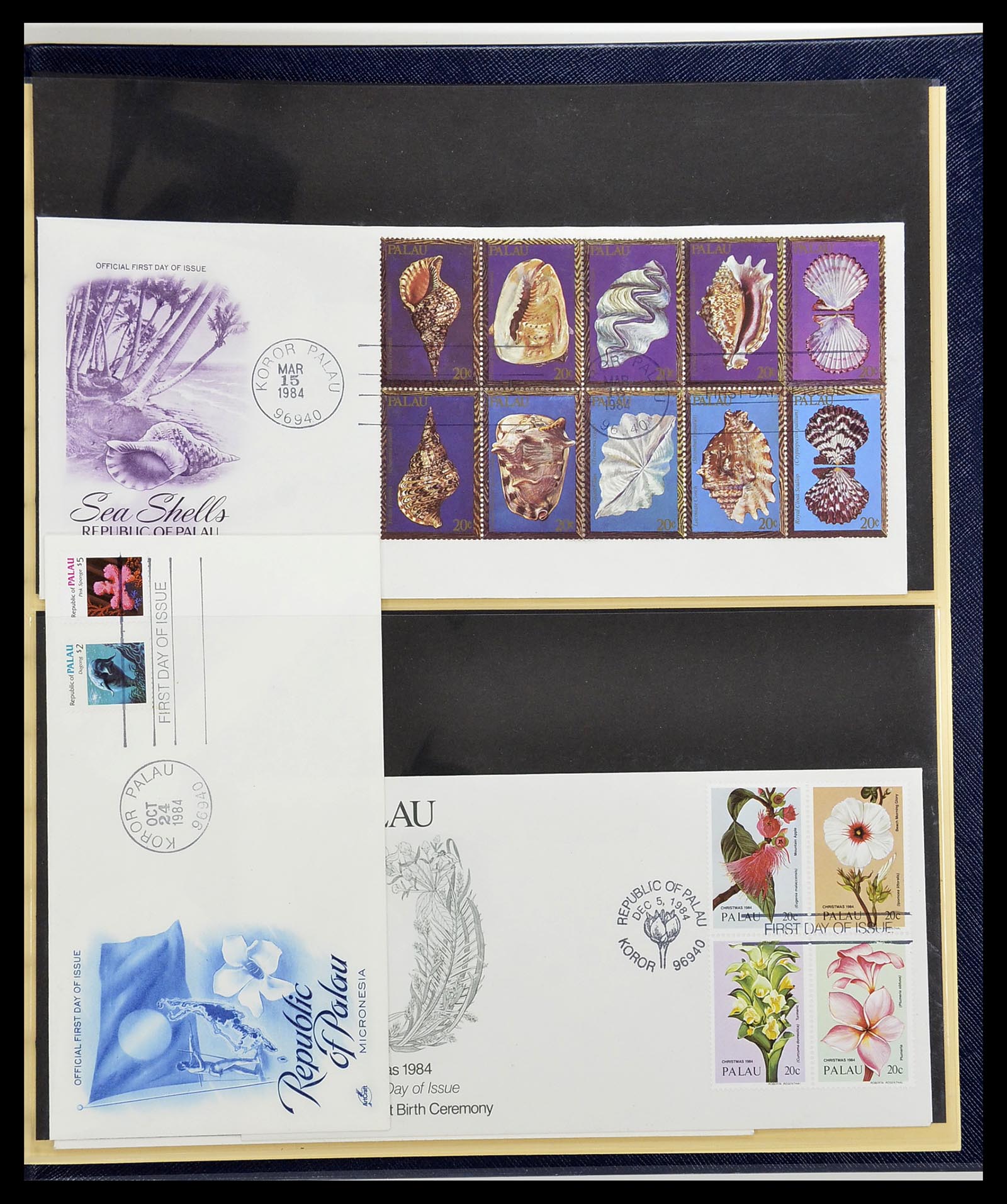 34560 536 - Postzegelverzameling 34560 Engelse gebieden in de stille Zuidzee 1840