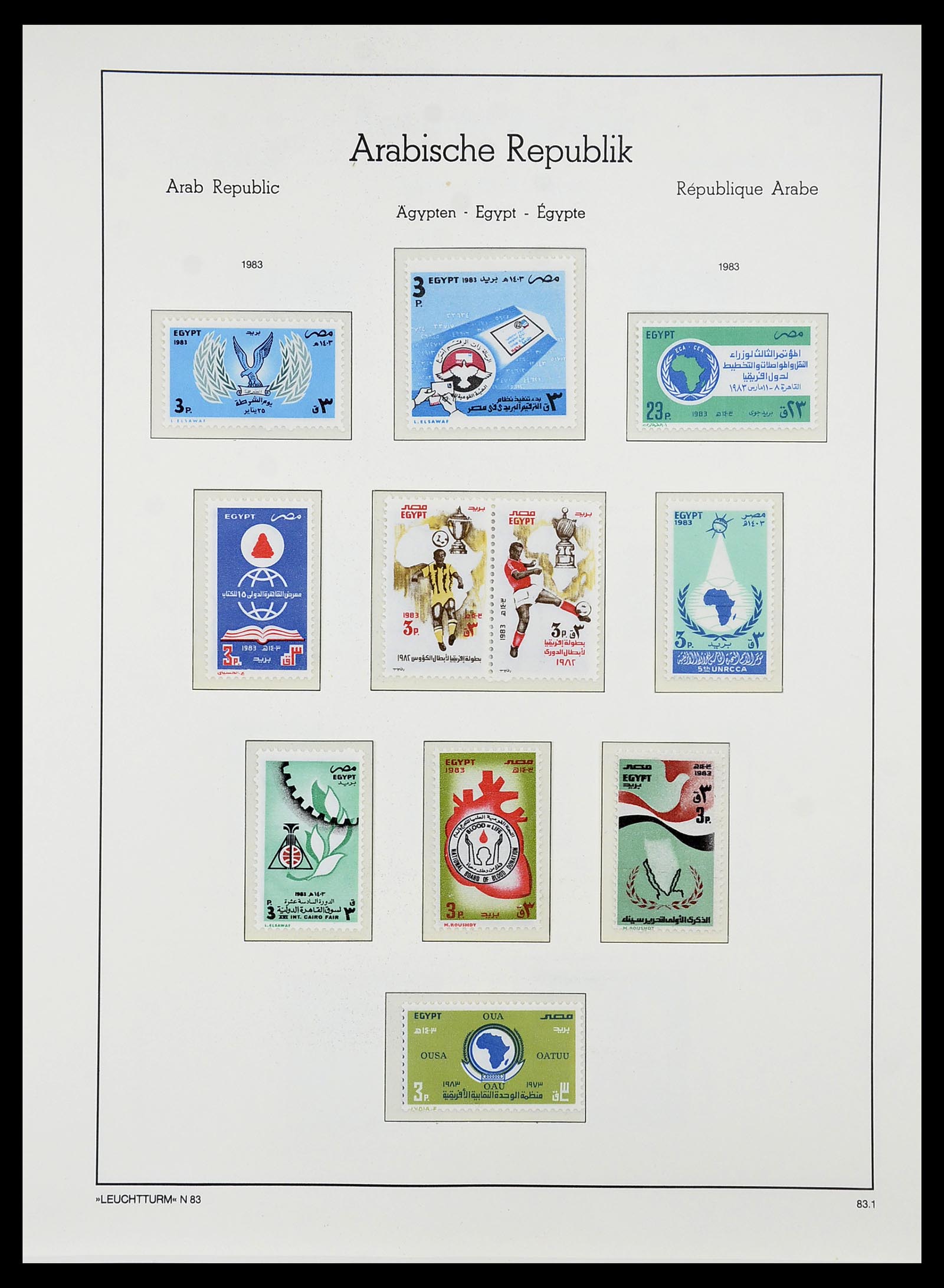 34562 111 - Postzegelverzameling 34562 Egypte 1958-2017!