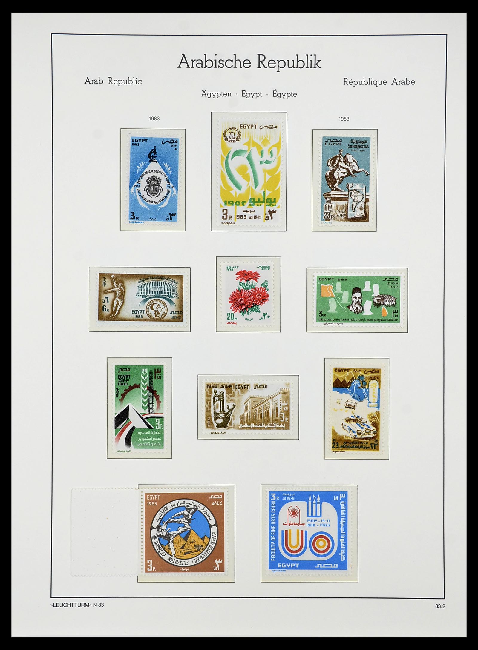 34562 112 - Postzegelverzameling 34562 Egypte 1958-2017!