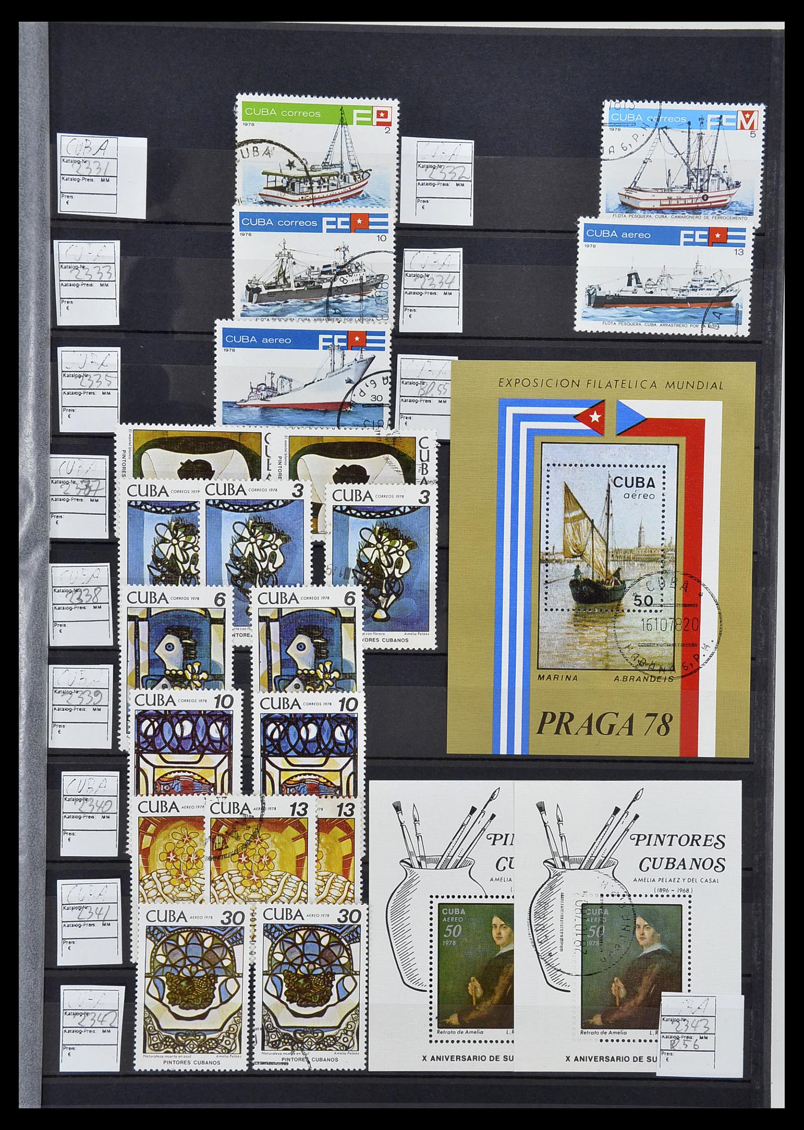 34566 121 - Postzegelverzameling 34566 Cuba 1879-2019!!