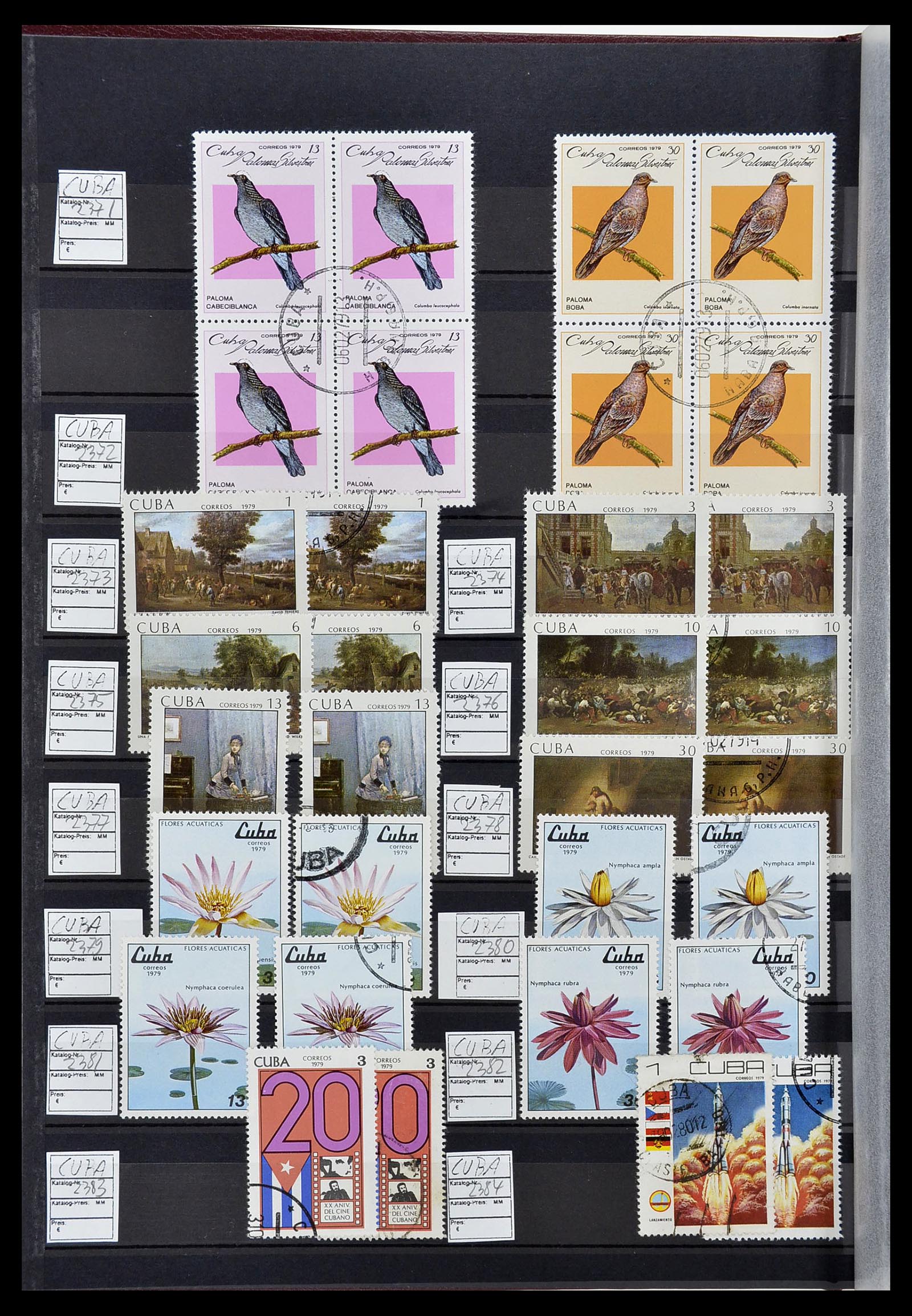 34566 124 - Postzegelverzameling 34566 Cuba 1879-2019!!