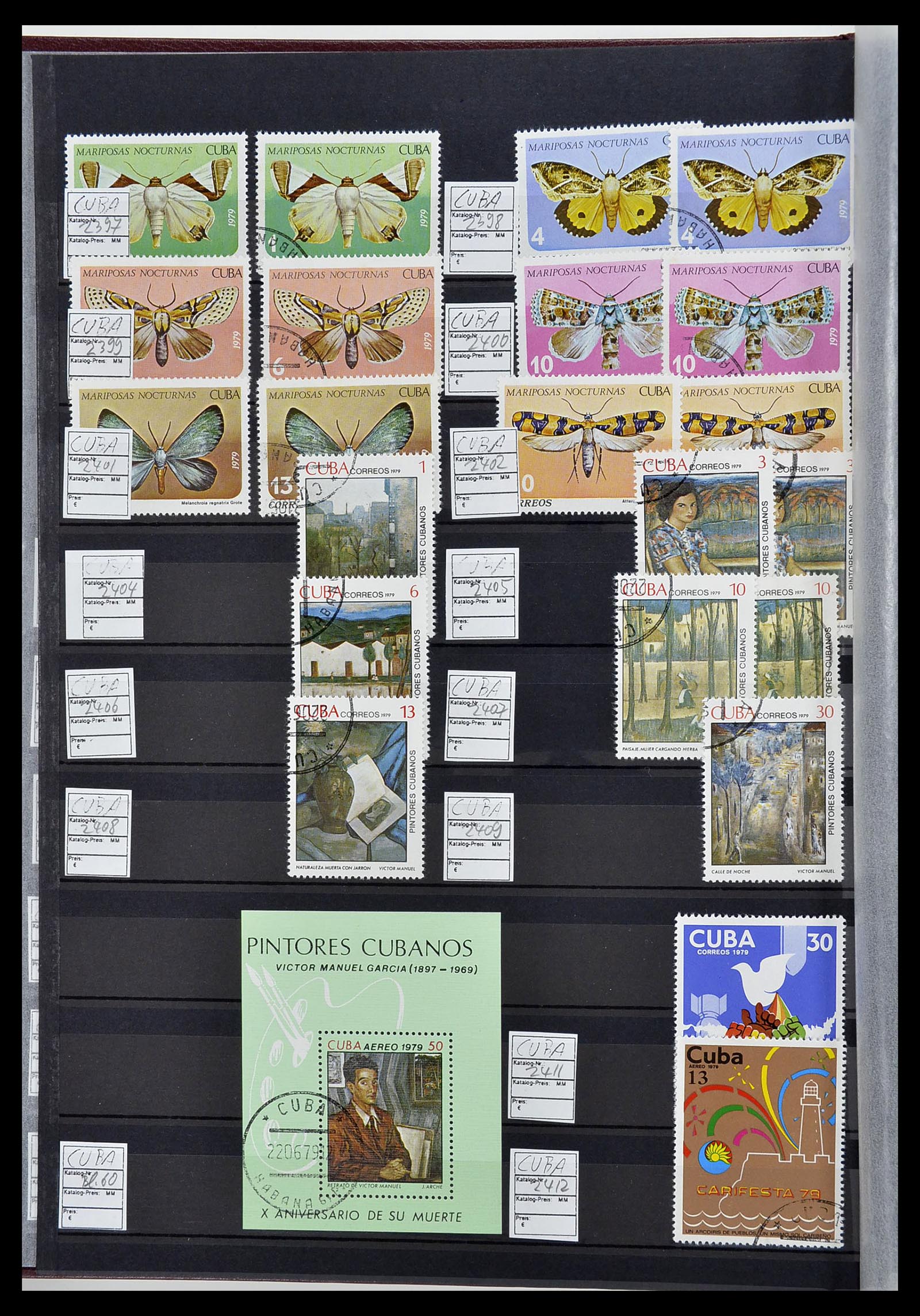 34566 126 - Postzegelverzameling 34566 Cuba 1879-2019!!