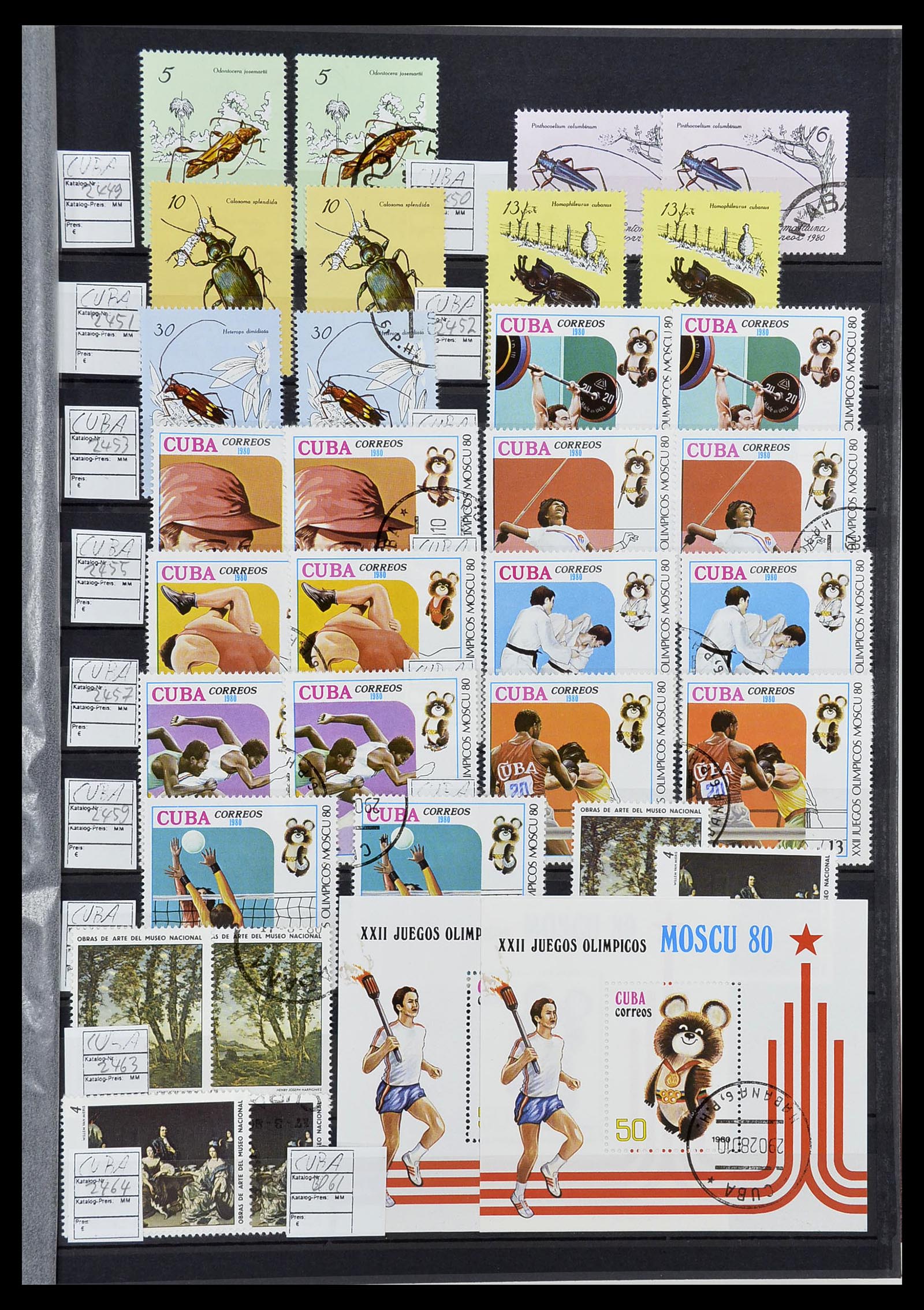 34566 129 - Postzegelverzameling 34566 Cuba 1879-2019!!
