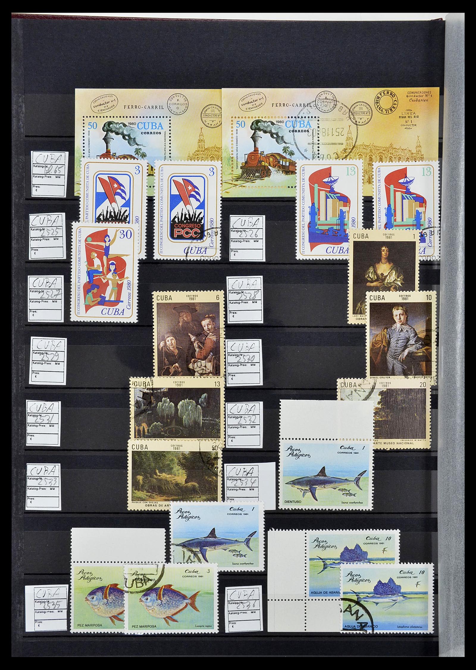 34566 134 - Postzegelverzameling 34566 Cuba 1879-2019!!