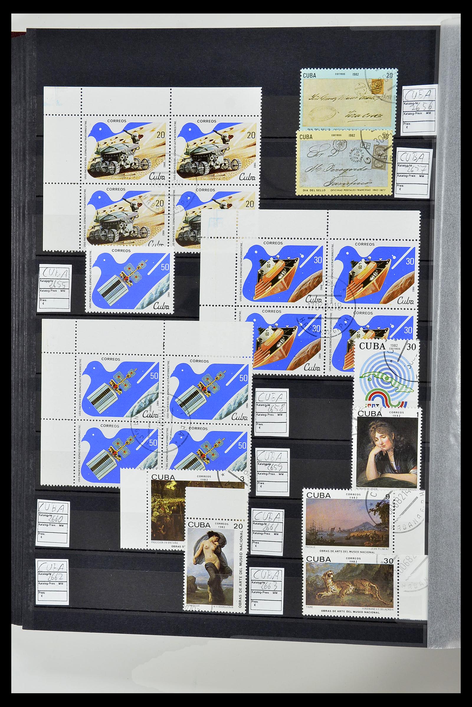 34566 144 - Postzegelverzameling 34566 Cuba 1879-2019!!