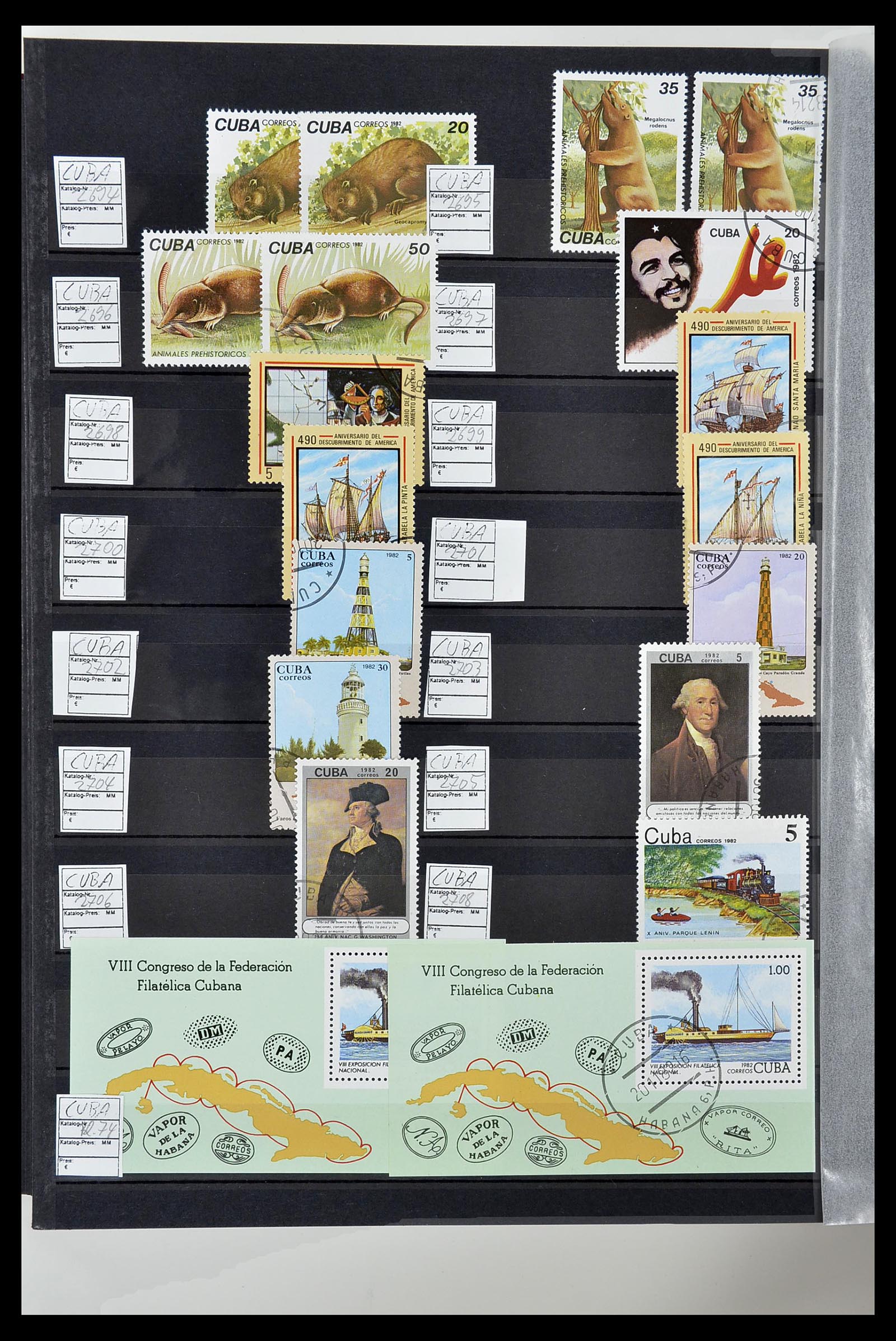 34566 148 - Postzegelverzameling 34566 Cuba 1879-2019!!