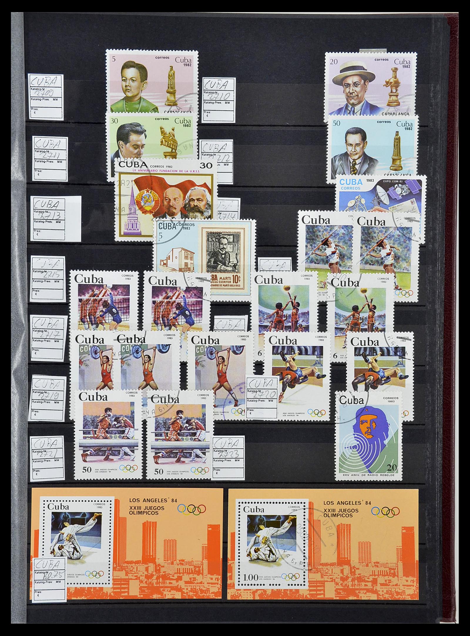 34566 149 - Postzegelverzameling 34566 Cuba 1879-2019!!