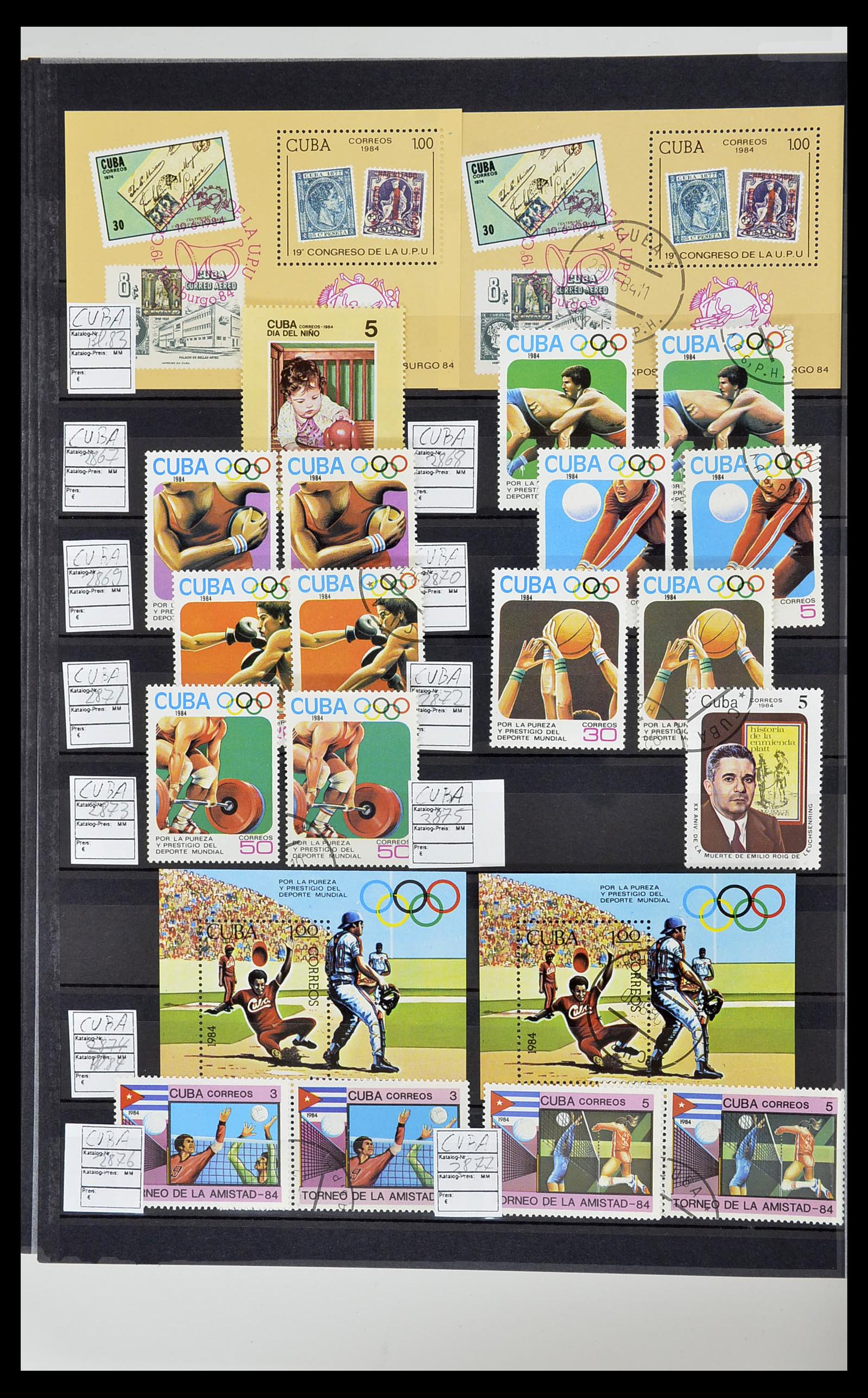 34566 160 - Postzegelverzameling 34566 Cuba 1879-2019!!